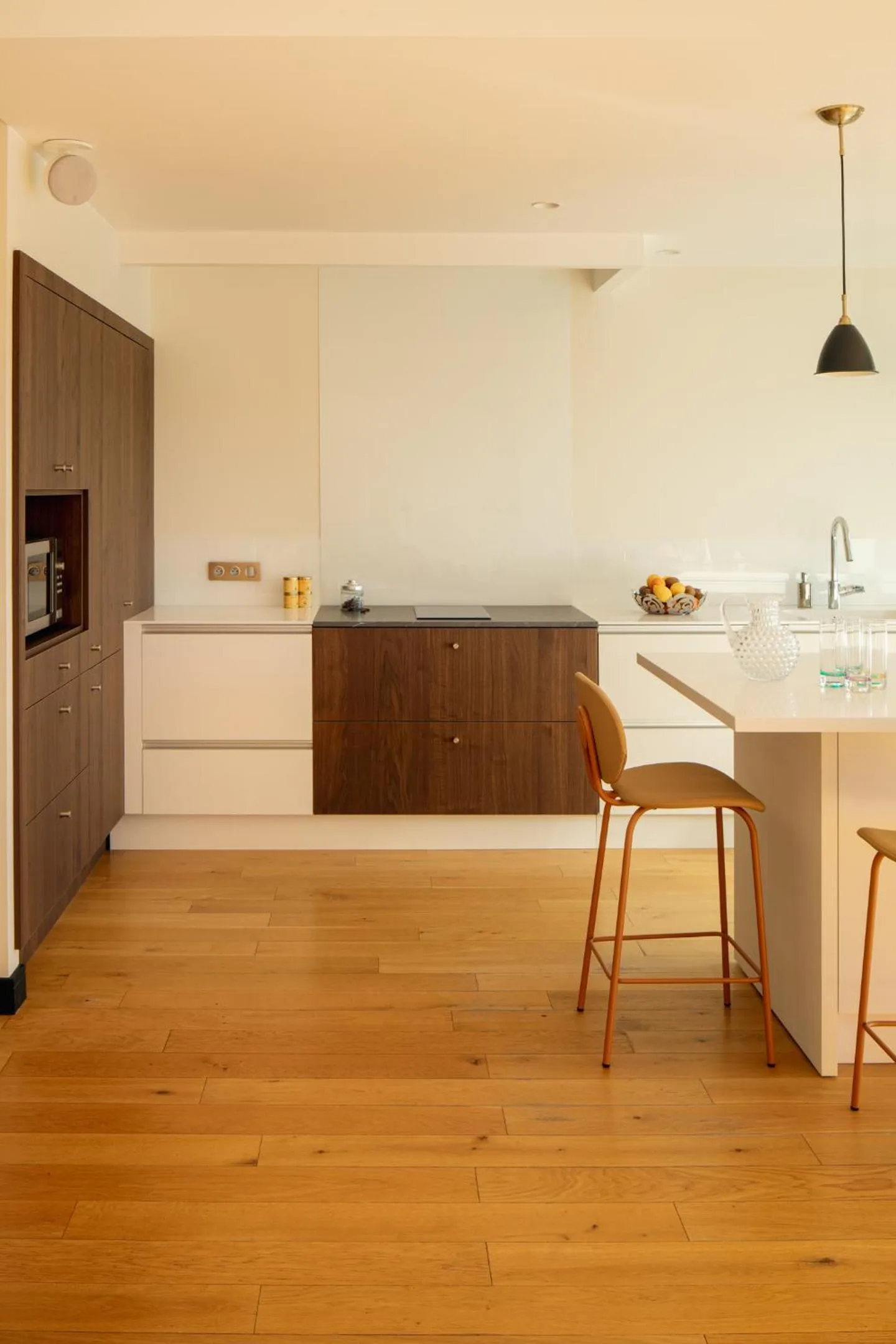 kitchen in Hôtel & Spa Villa Seren