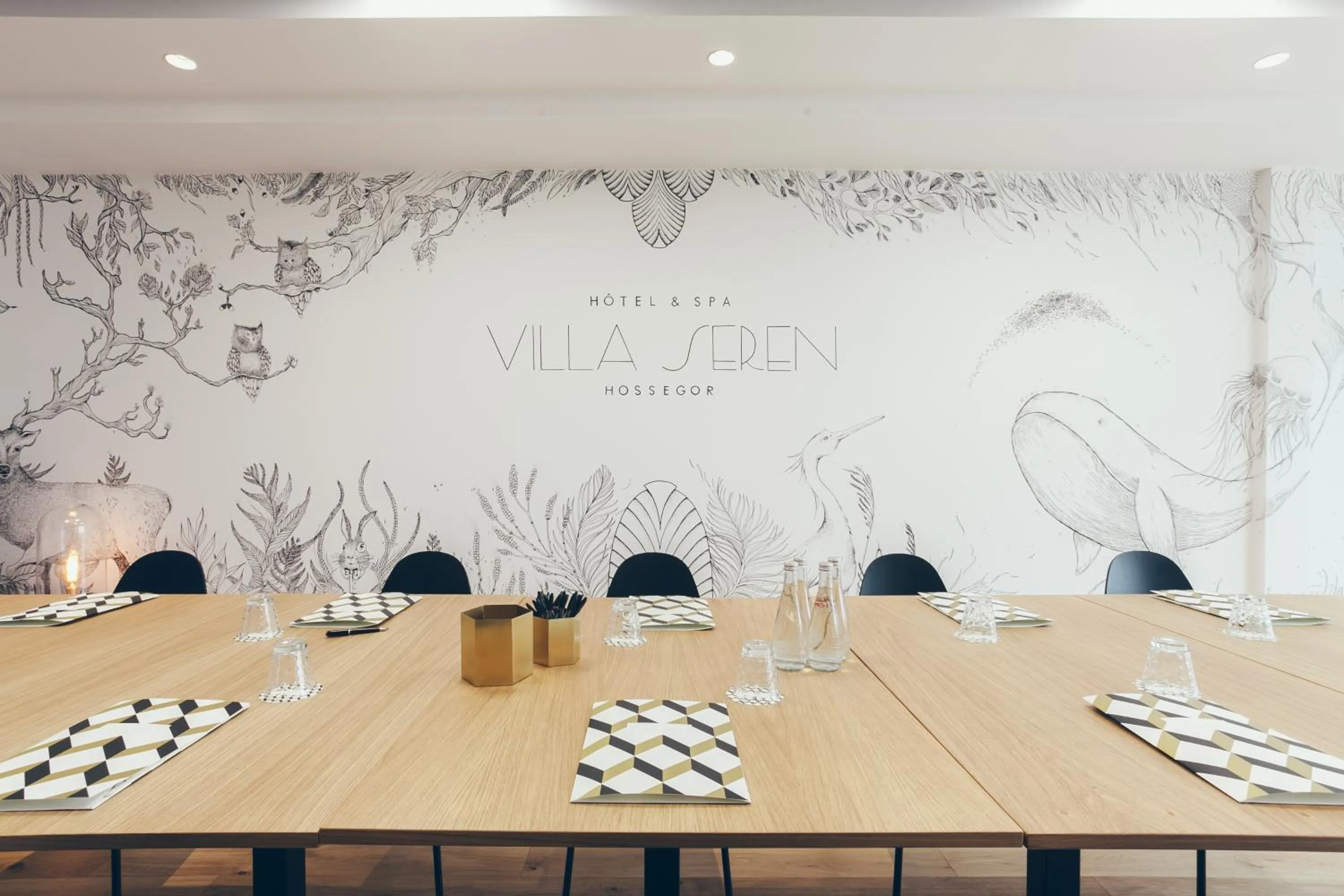 Restaurant/places to eat in Hôtel & Spa Villa Seren