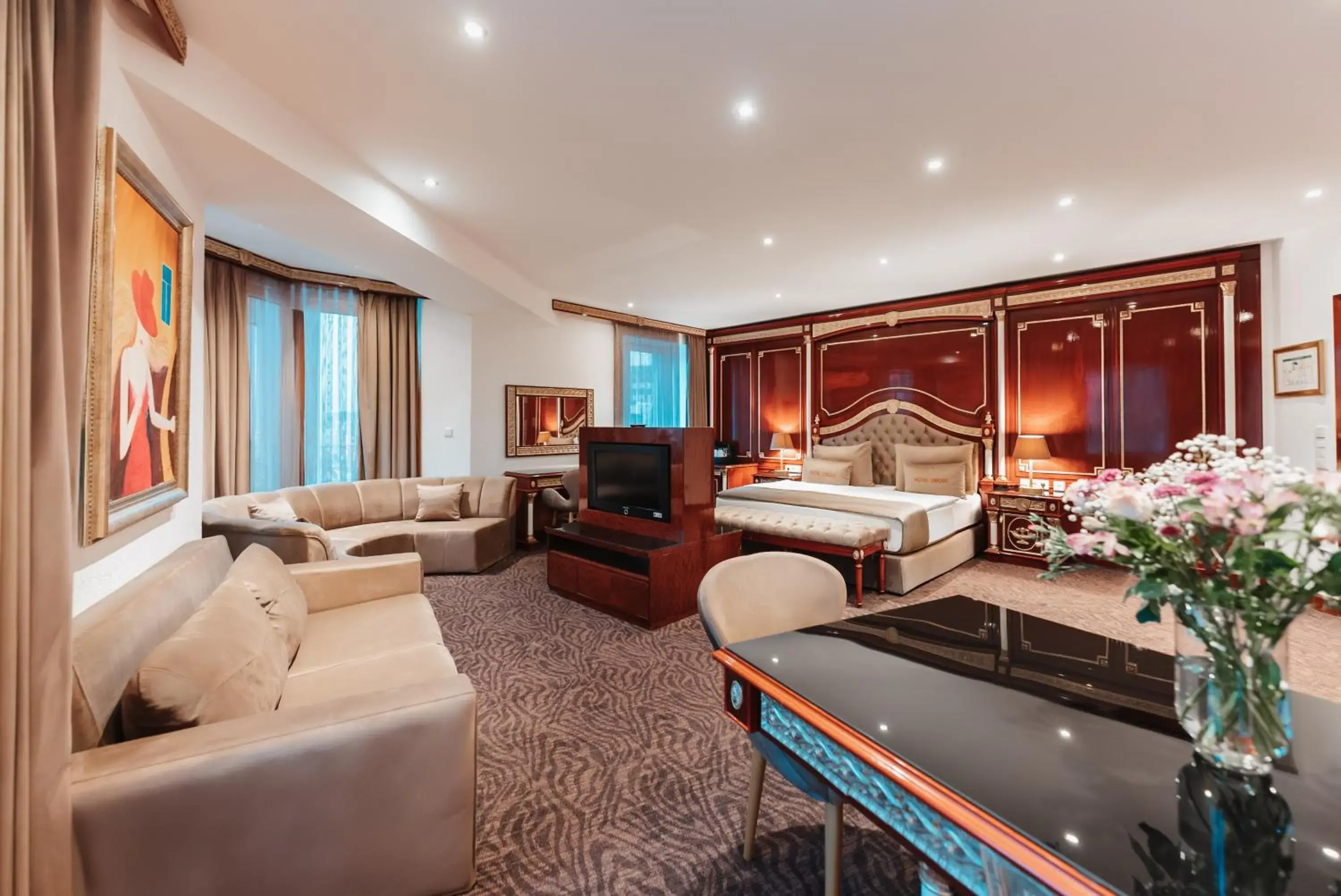 Deluxe Junior Suite in Hotel Unique Dortmund Hauptbahnhof Deluxe Junior Suite in Hotel Unique Dortmund Hauptbahnhof