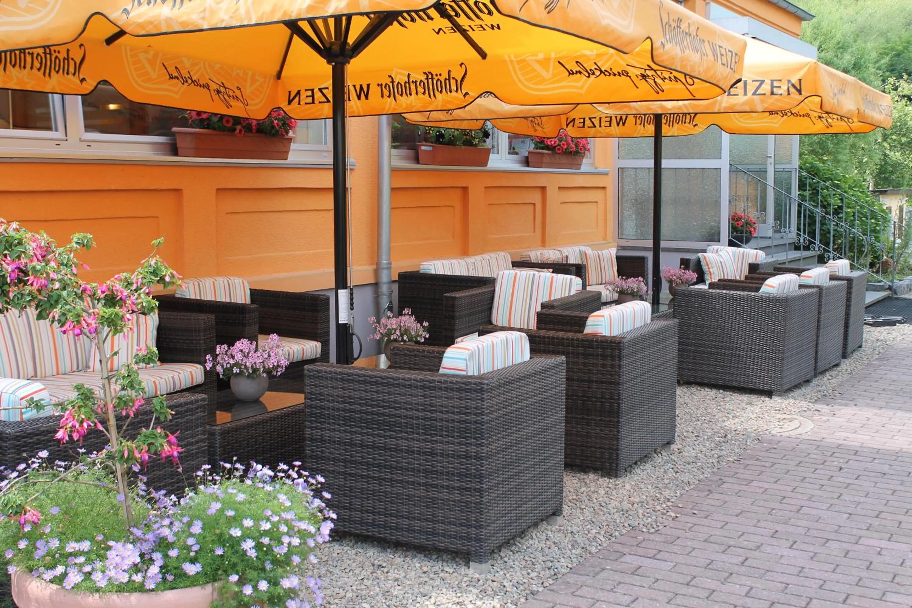 Balcony/Terrace in BSW Ferienhotel Lindenbach