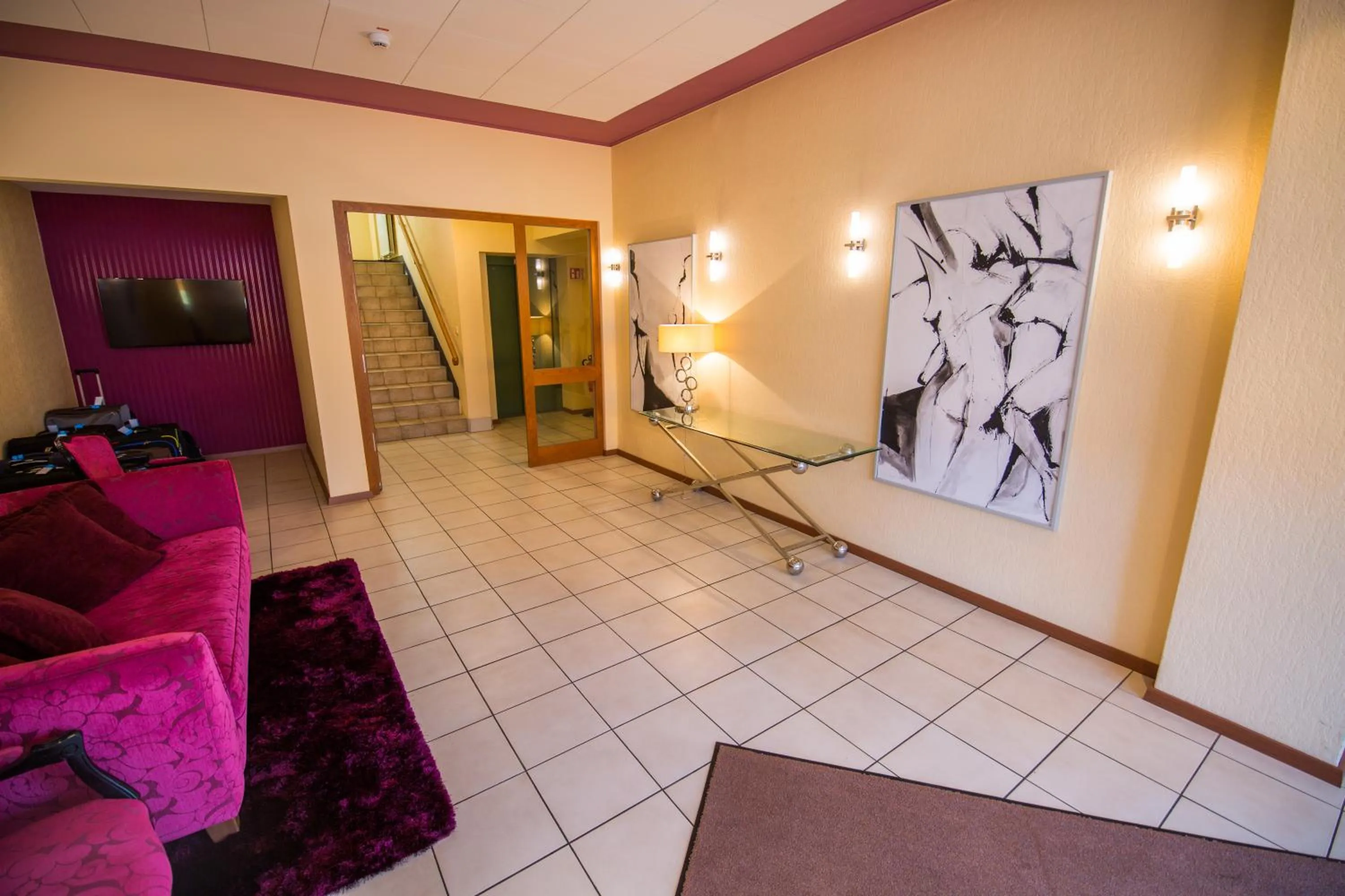 Lobby or reception in BSW Ferienhotel Lindenbach