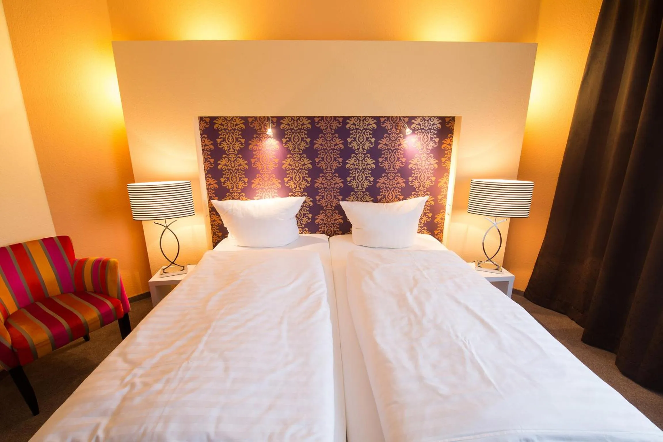 Bed in BSW Ferienhotel Lindenbach