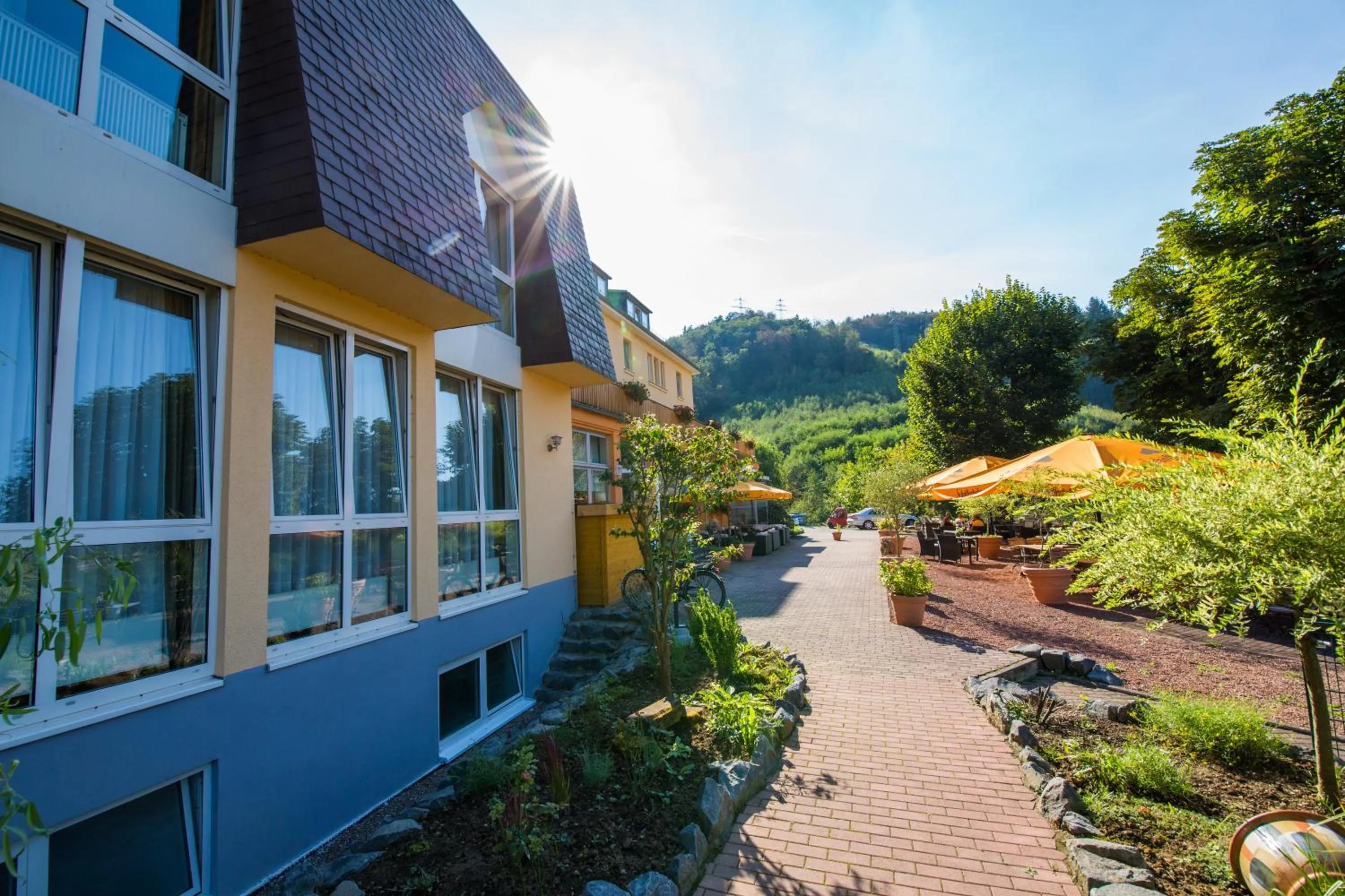 Balcony/Terrace in BSW Ferienhotel Lindenbach