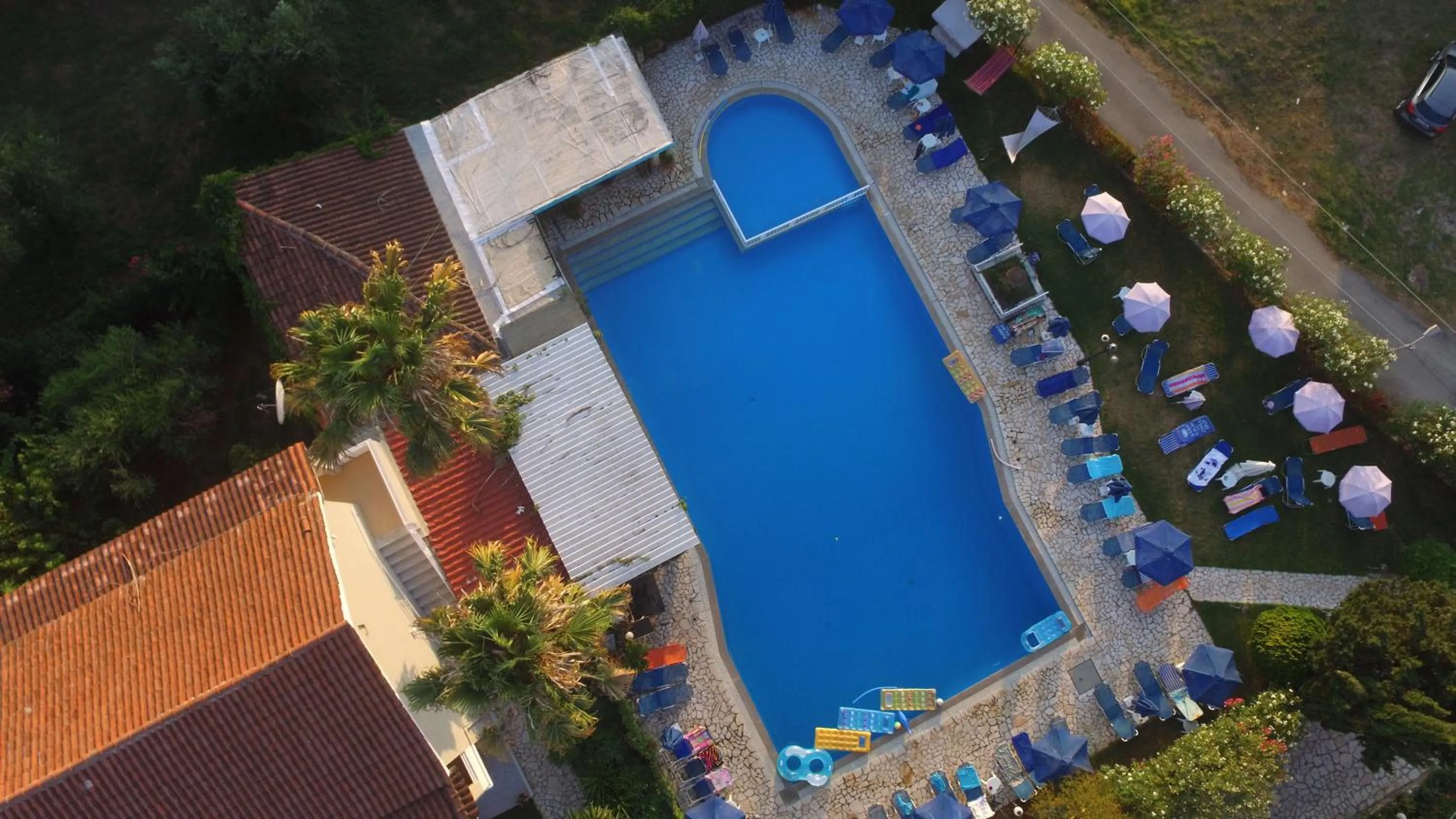 Swimming pool in Alexandros Studios Apartments