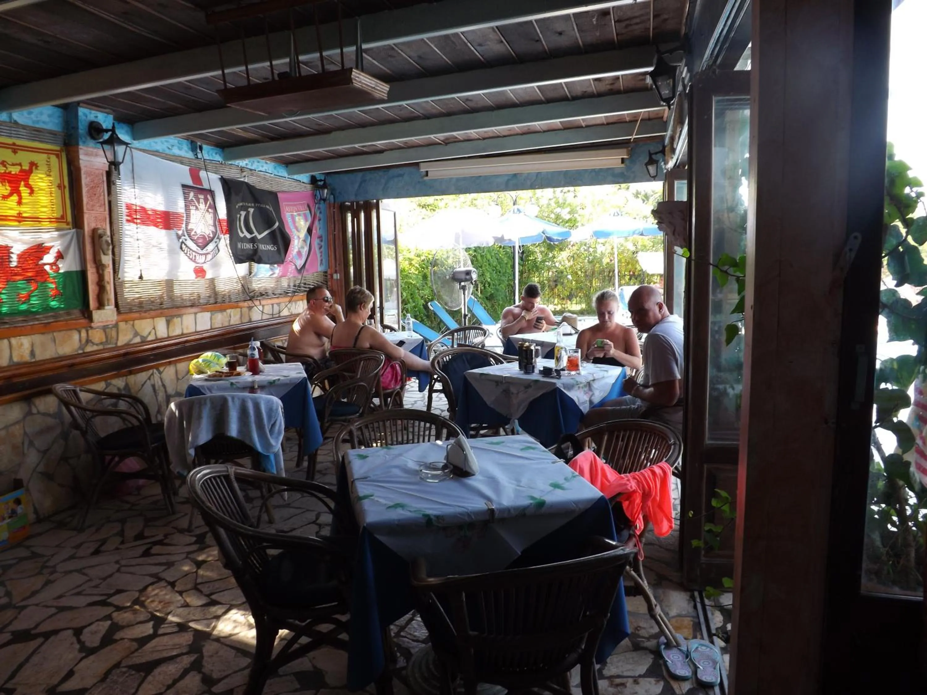 group of guests in Alexandros Studios Apartments