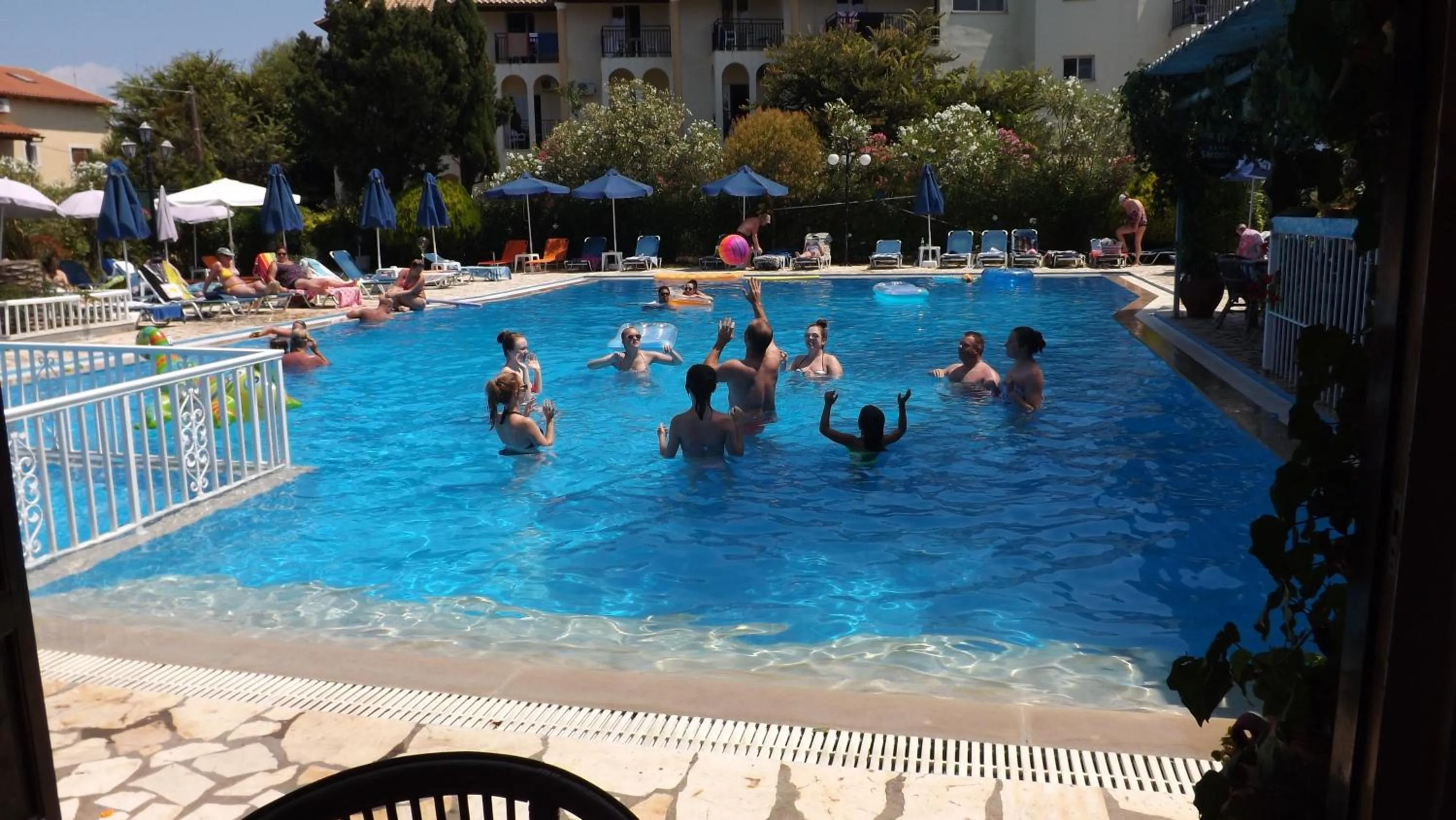 Swimming pool in Alexandros Studios Apartments