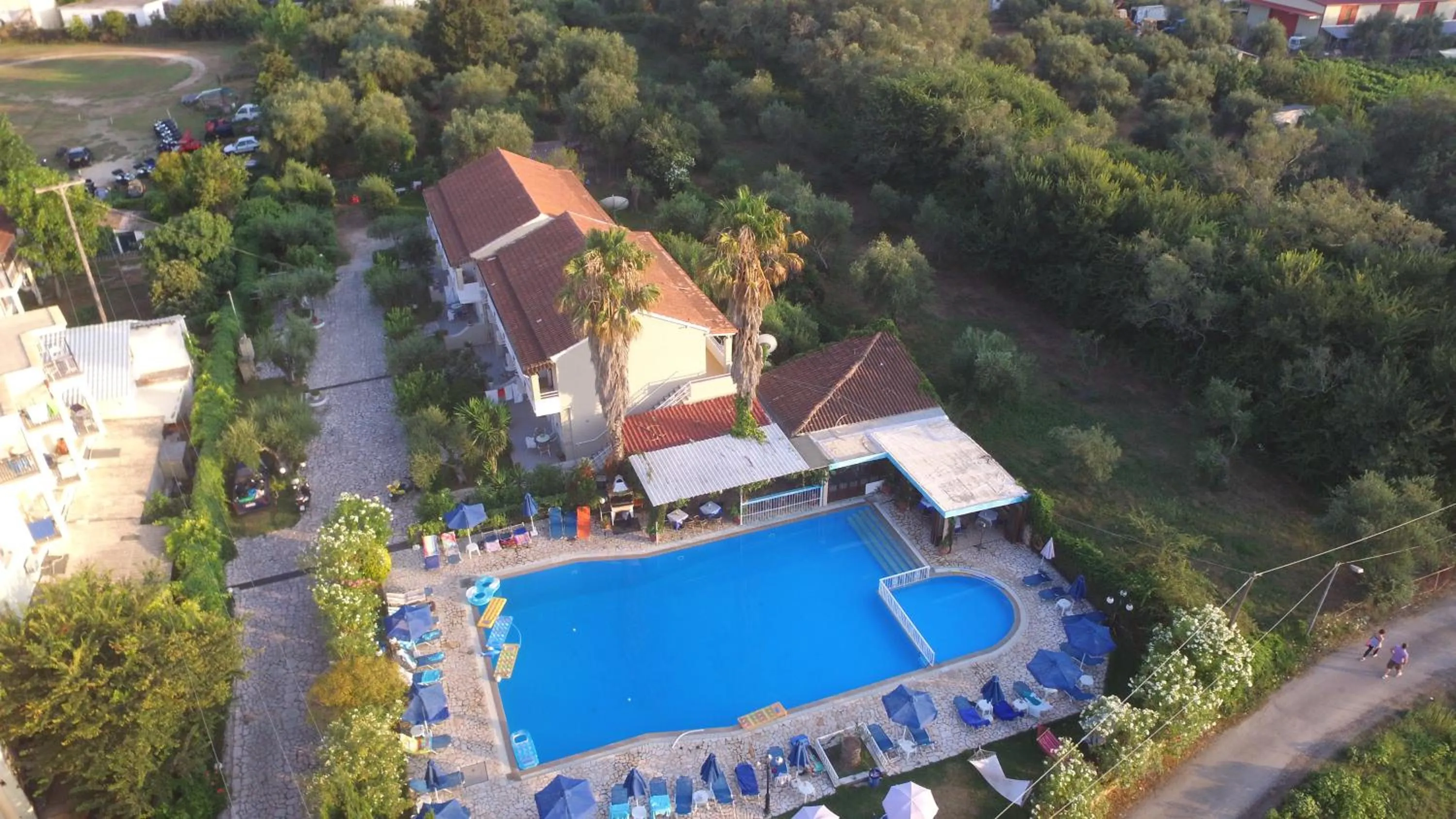 Swimming pool in Alexandros Studios Apartments