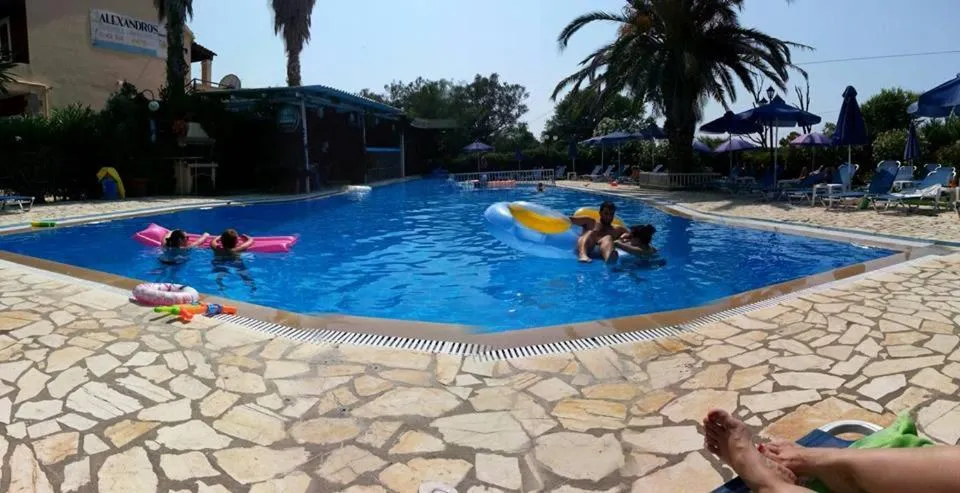 Swimming pool in Alexandros Studios Apartments