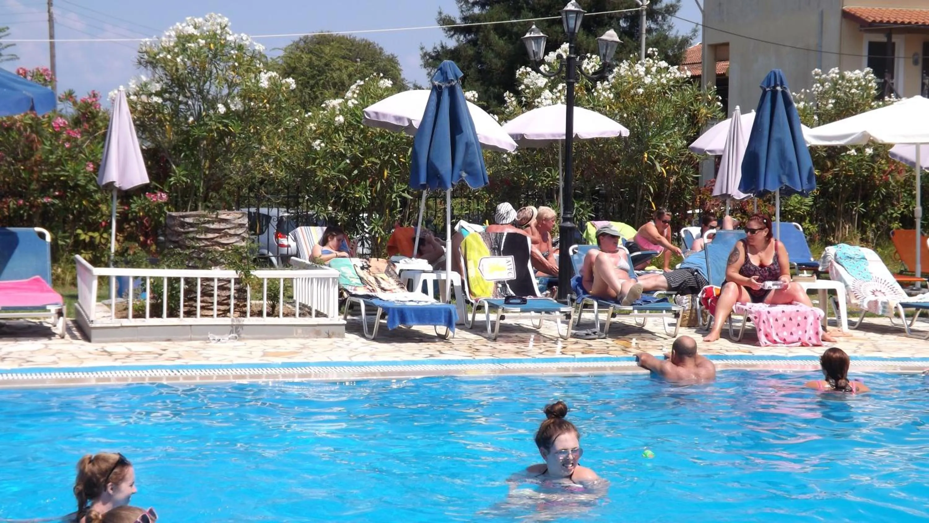 Swimming pool in Alexandros Studios Apartments