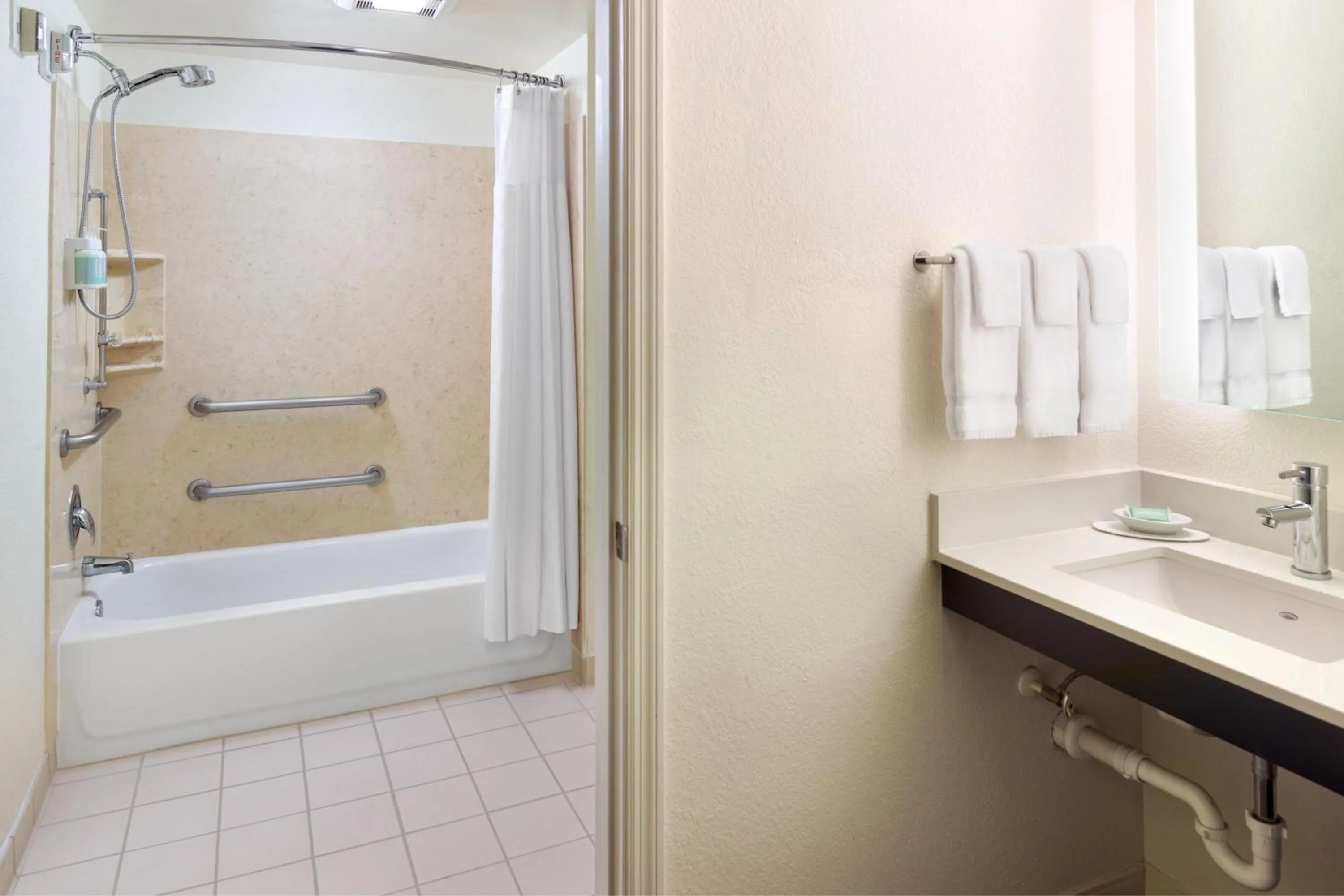 Bathroom in Residence Inn by Marriott Orlando at SeaWorld