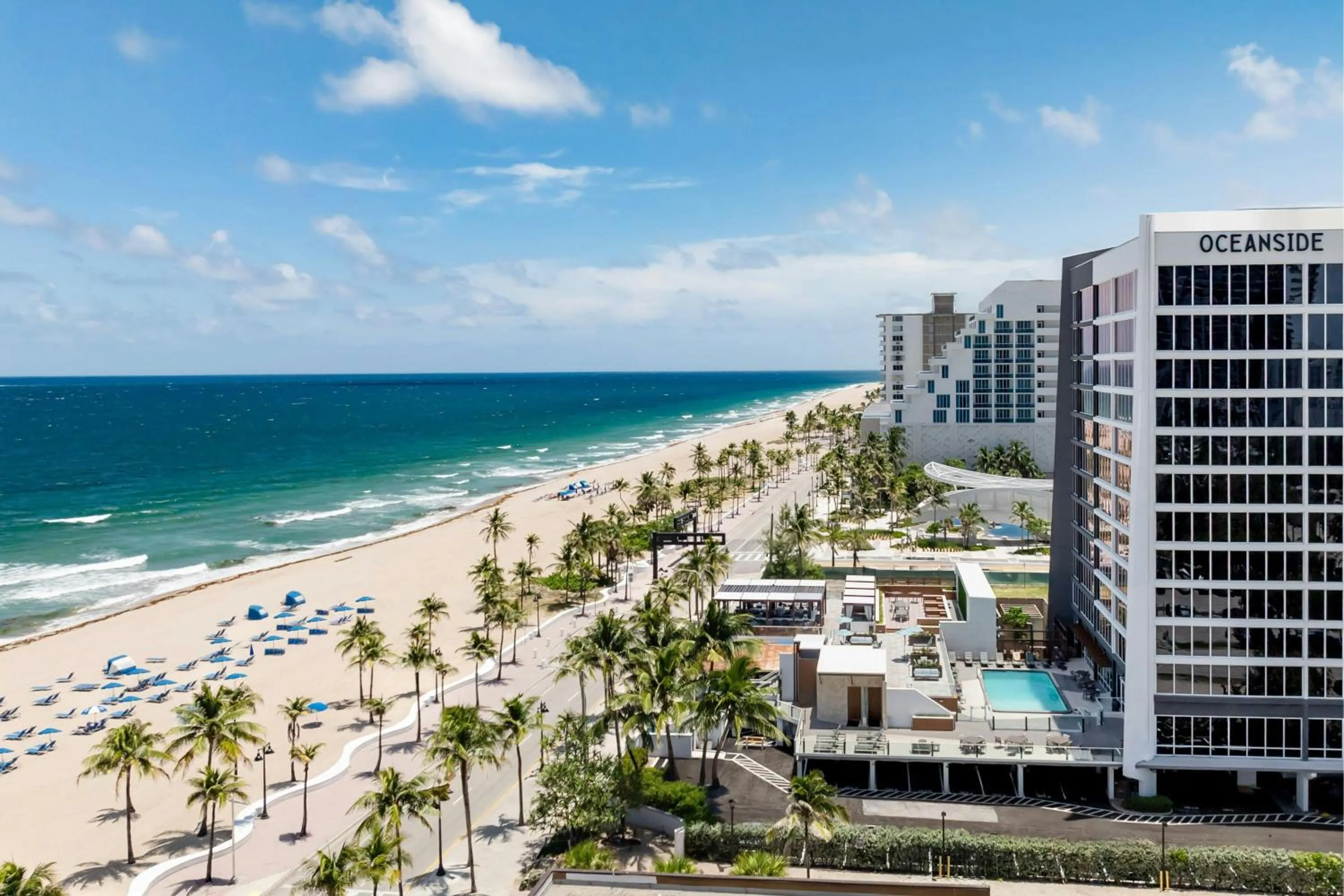 Beach in Courtyard by Marriott Oceanside Fort Lauderdale Beach