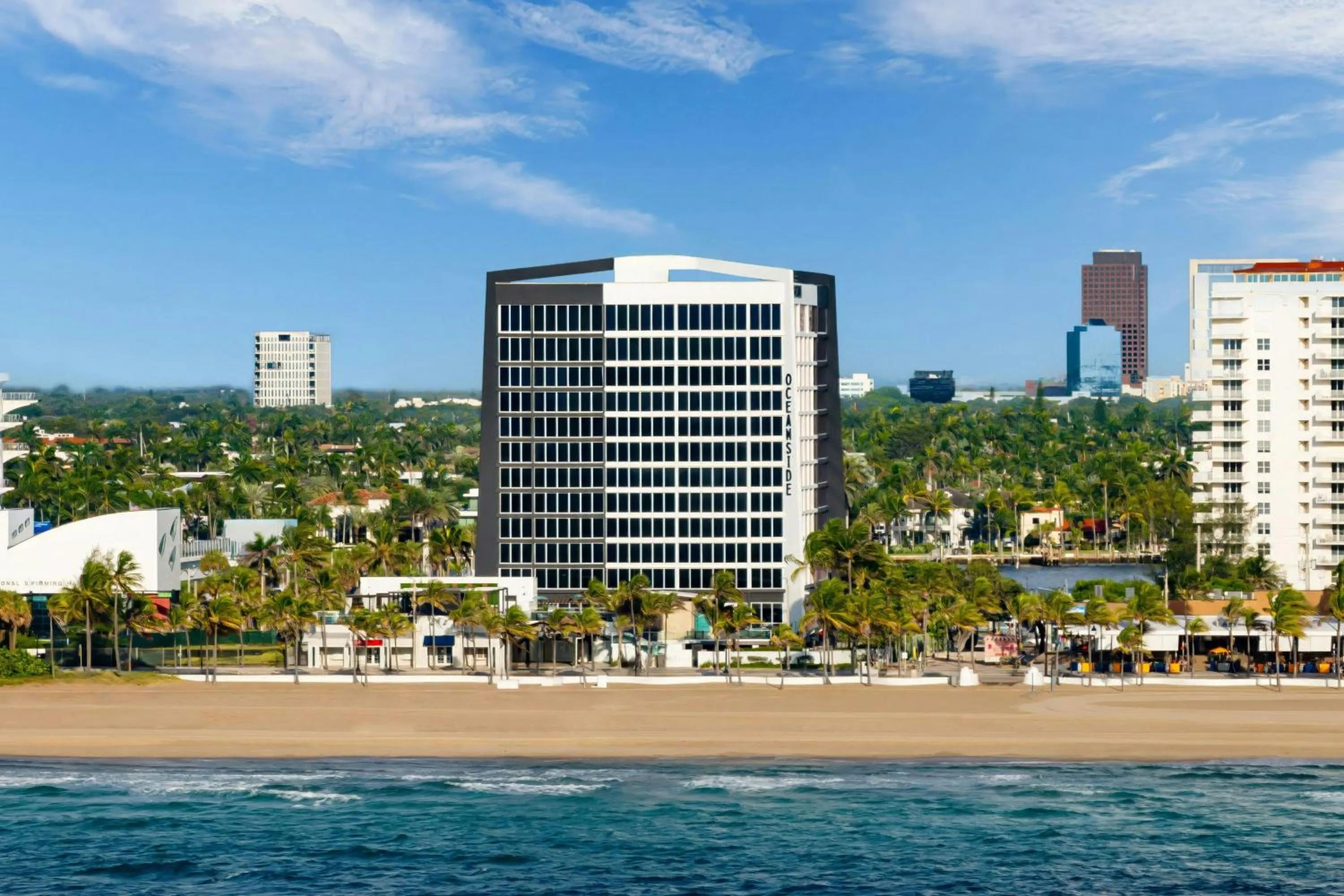 Beach in Courtyard by Marriott Oceanside Fort Lauderdale Beach