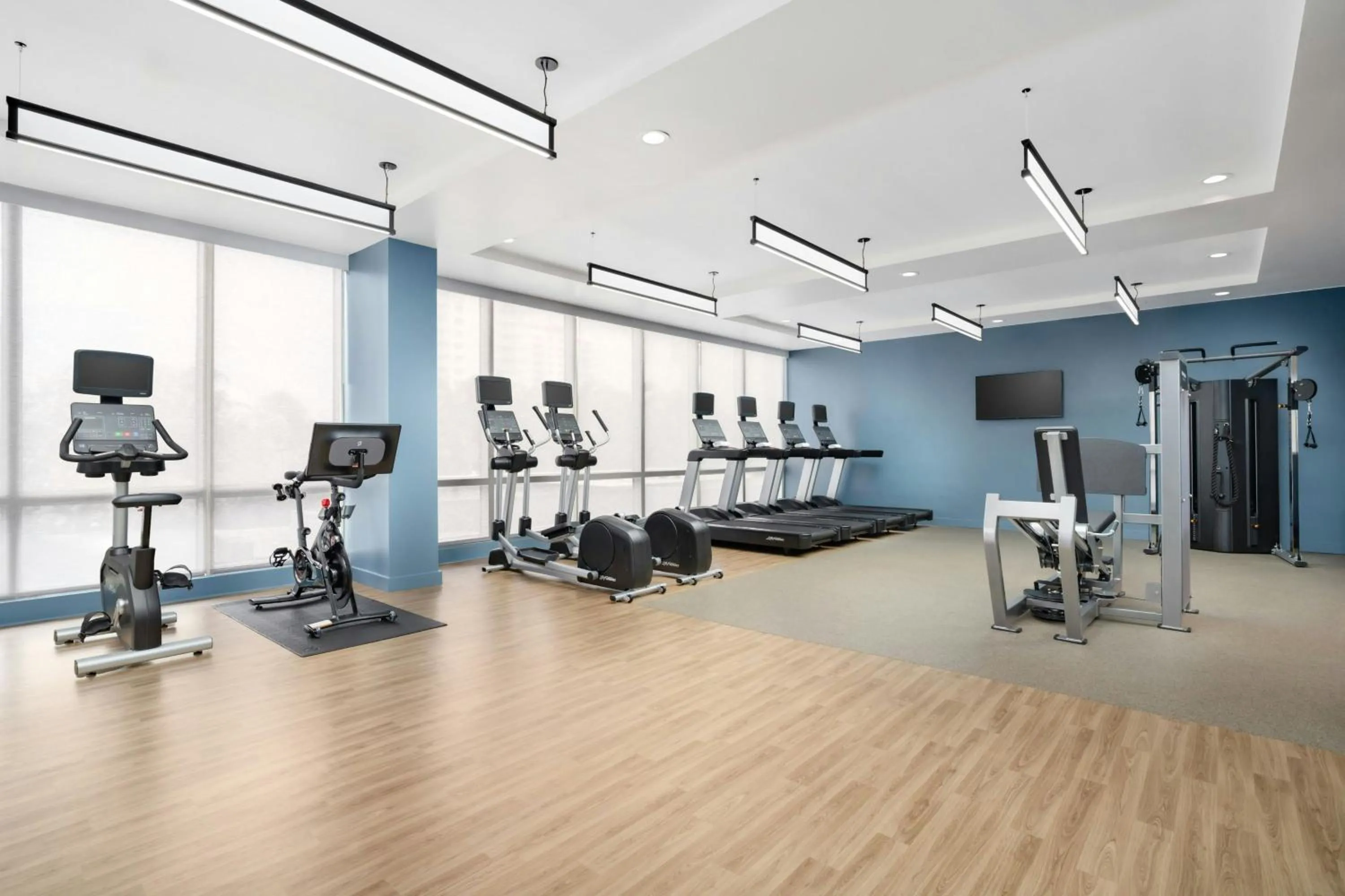 Fitness centre/facilities in Courtyard by Marriott Oceanside Fort Lauderdale Beach
