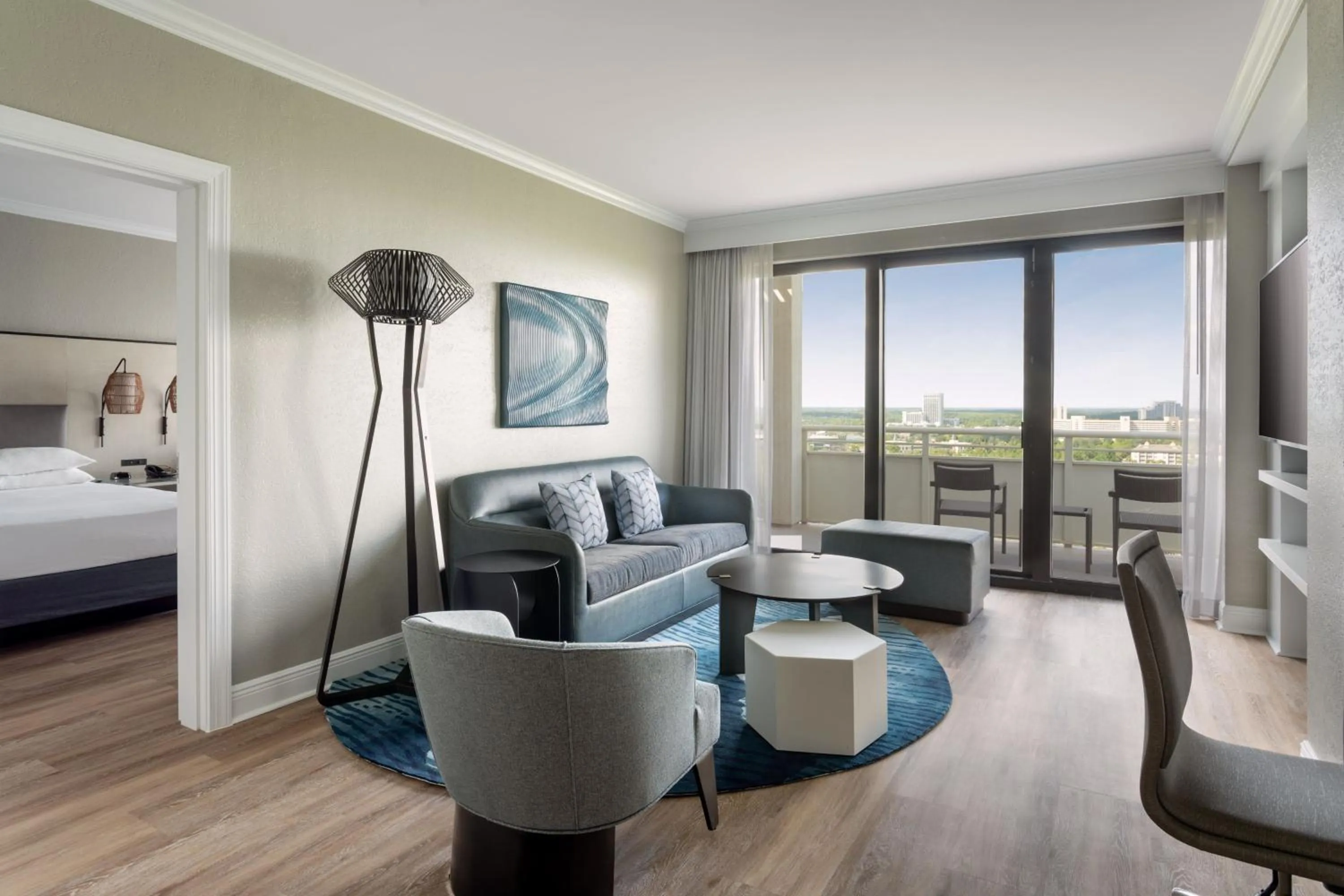 Bedroom, Bed in Orlando World Center Marriott