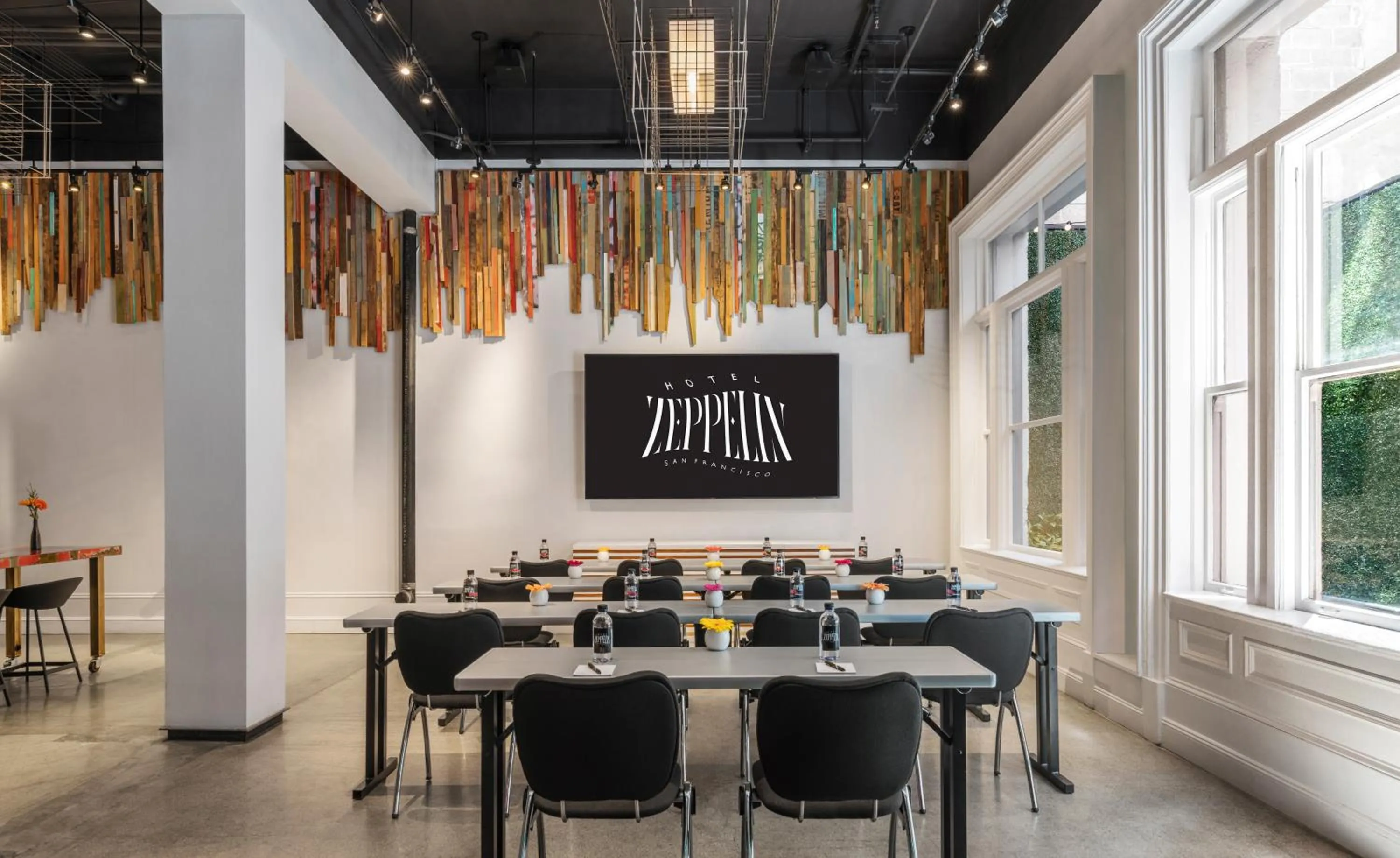 Meeting/conference room in Hotel Zeppelin San Francisco