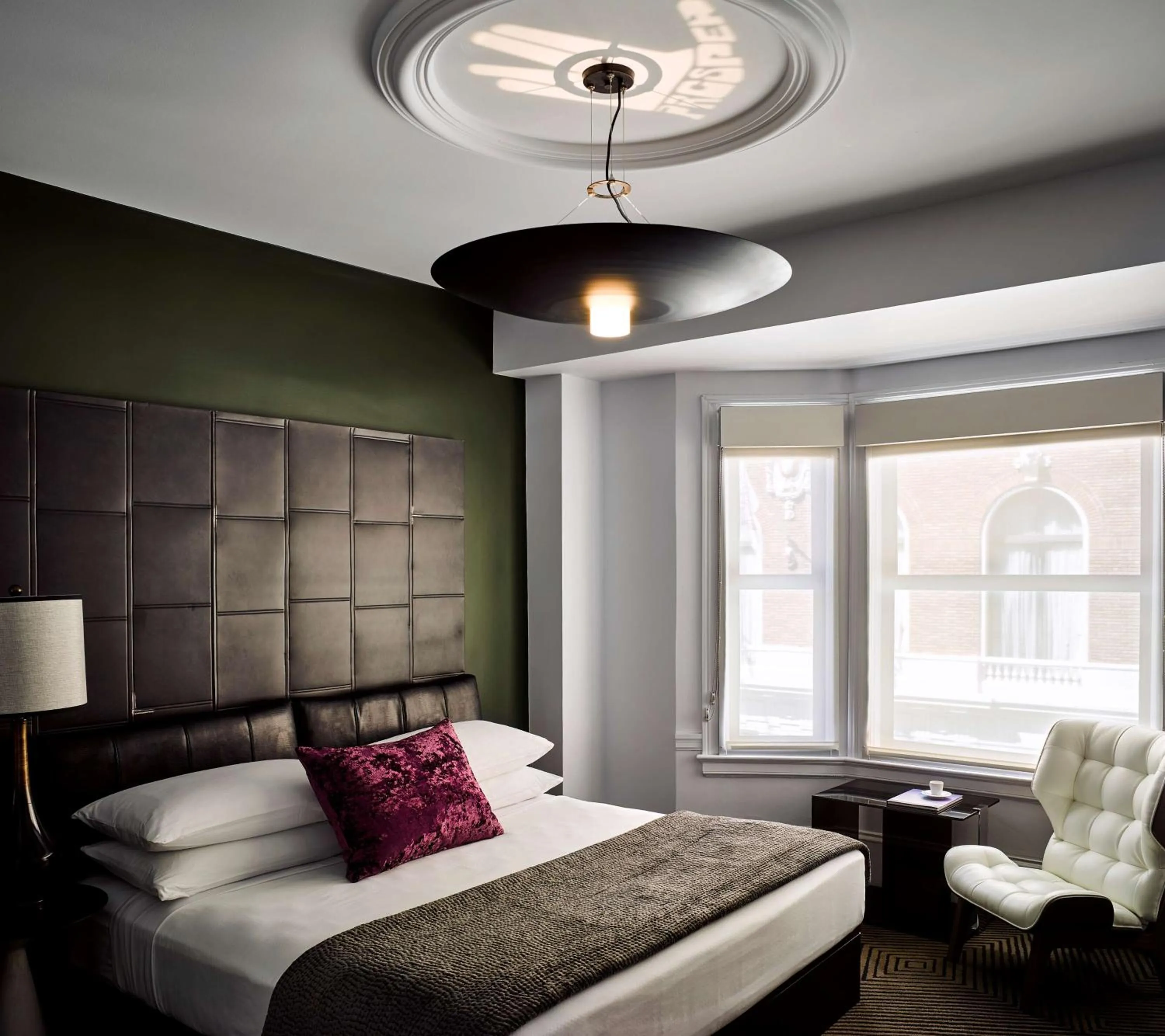 Bed in Hotel Zeppelin San Francisco