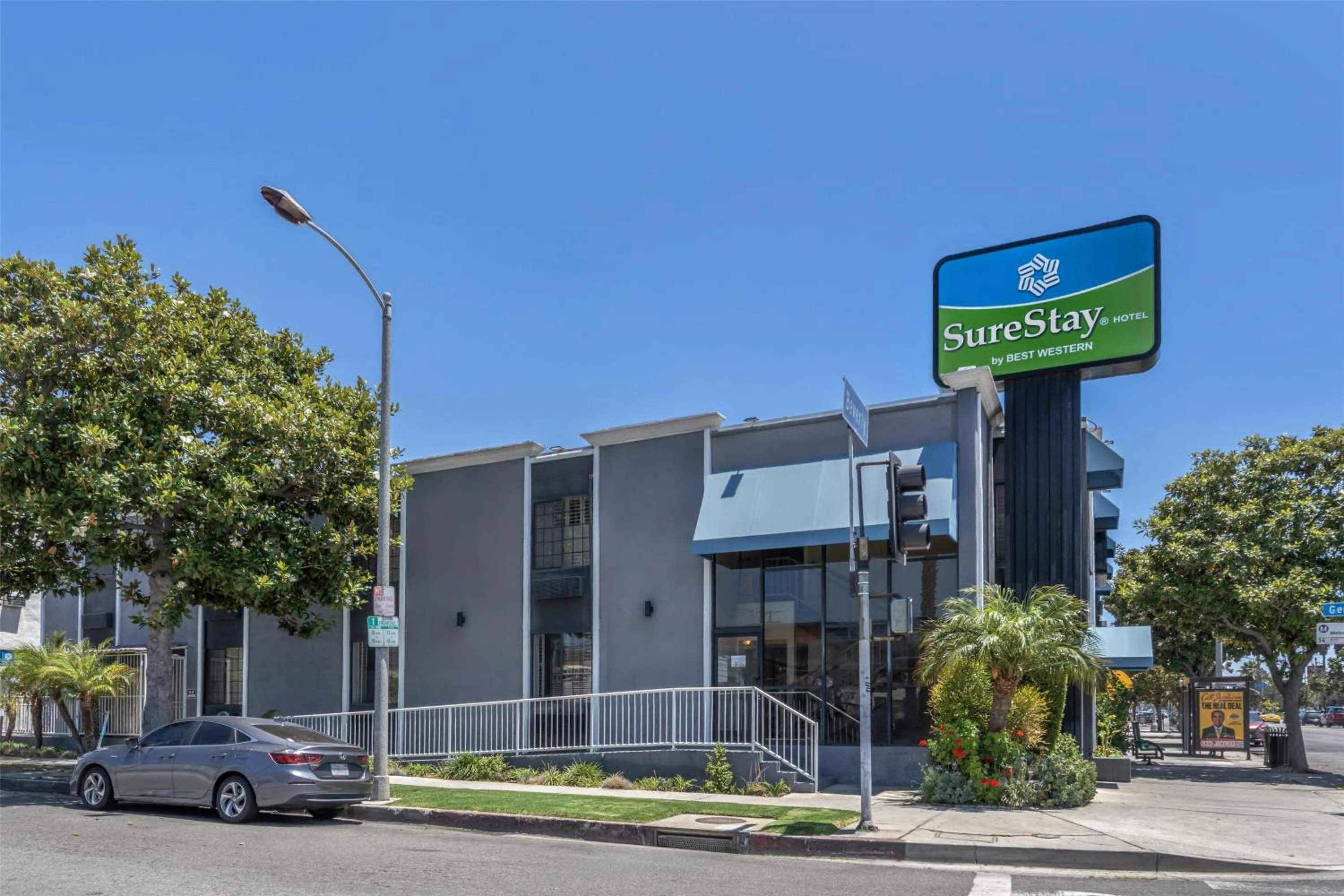 Property building in SureStay Hotel by Best Western Beverly Hills West LA