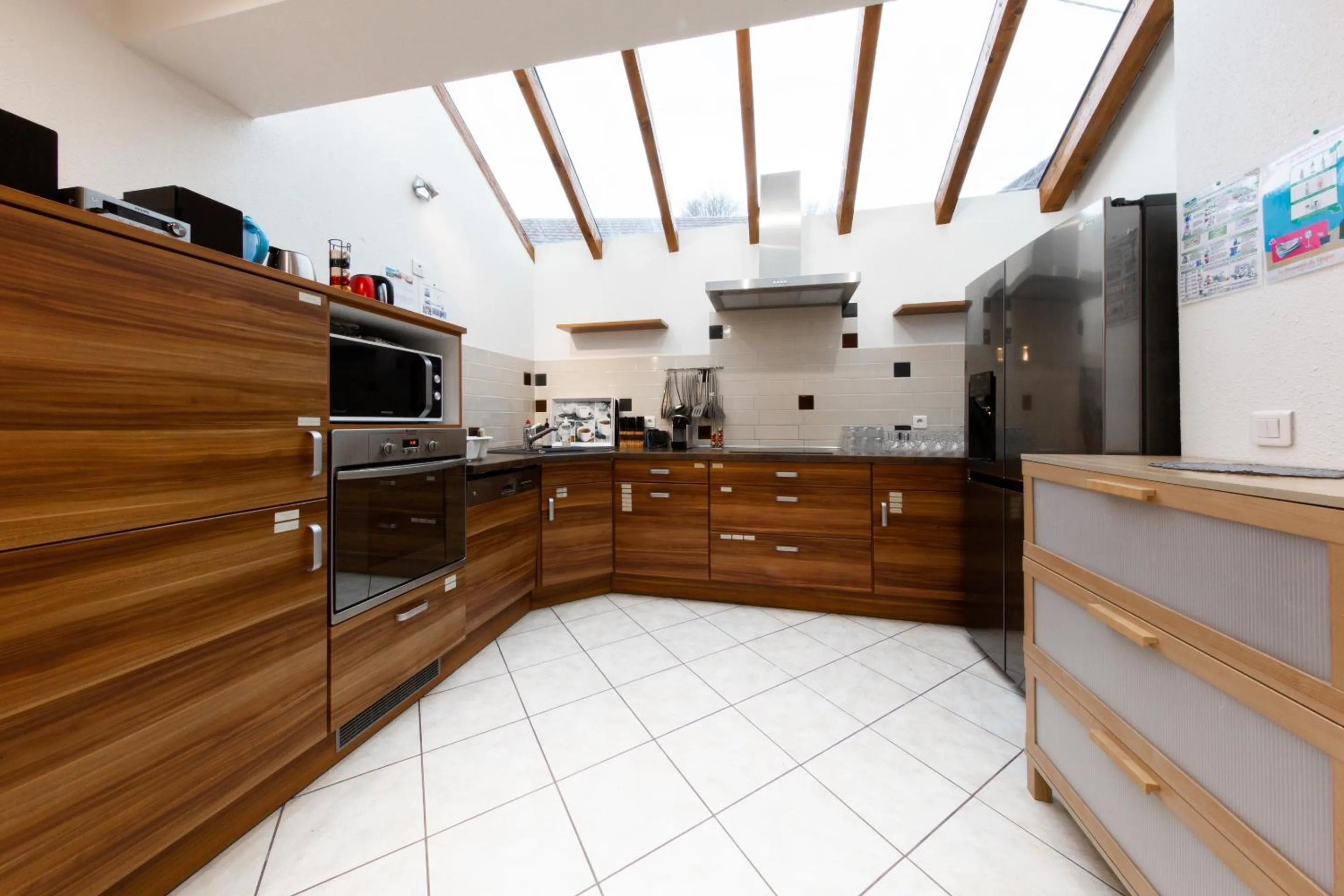 Kitchen or kitchenette in Le Domaine du Verger gîtes et SPA
