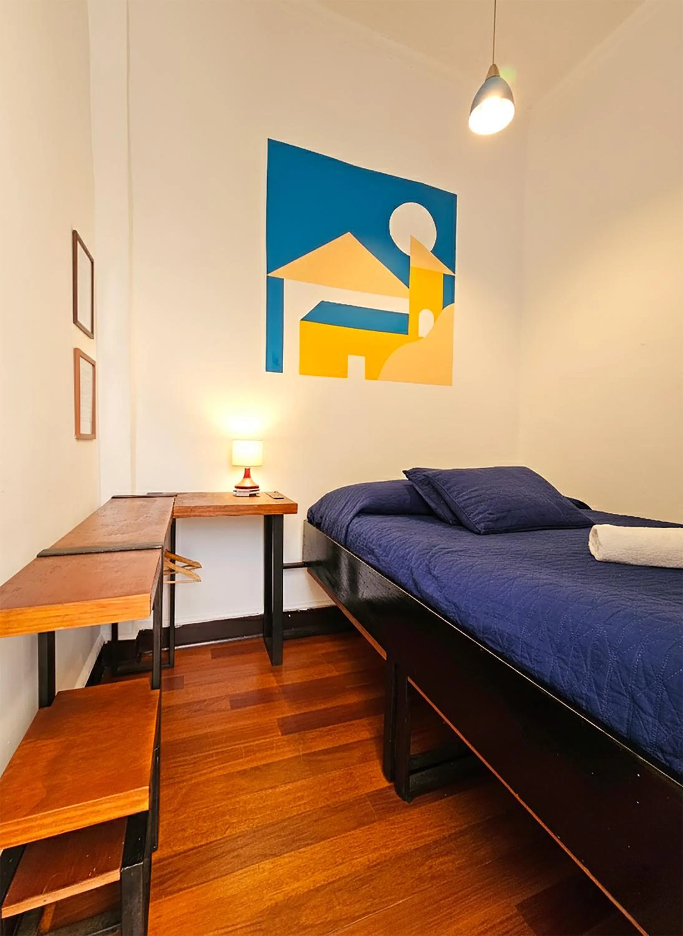 Bed in La Galería B&B