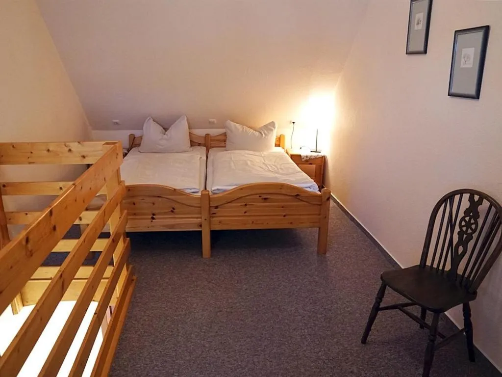 View (from property/room), Bed in Zur Wildgans