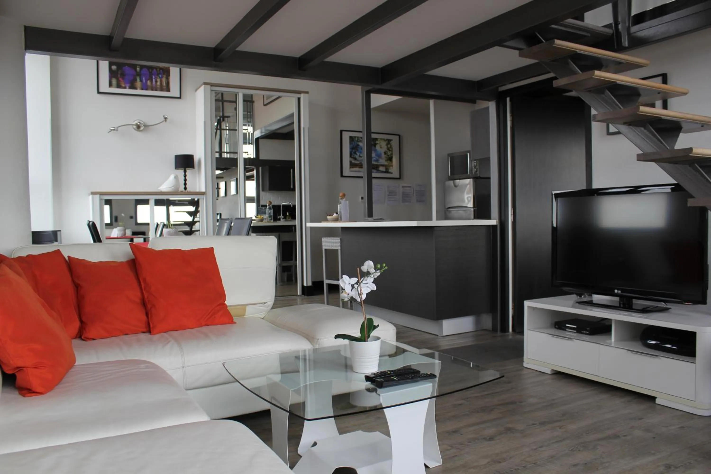 Living room in Haut Lofts - Toulouse Centre Ramblas