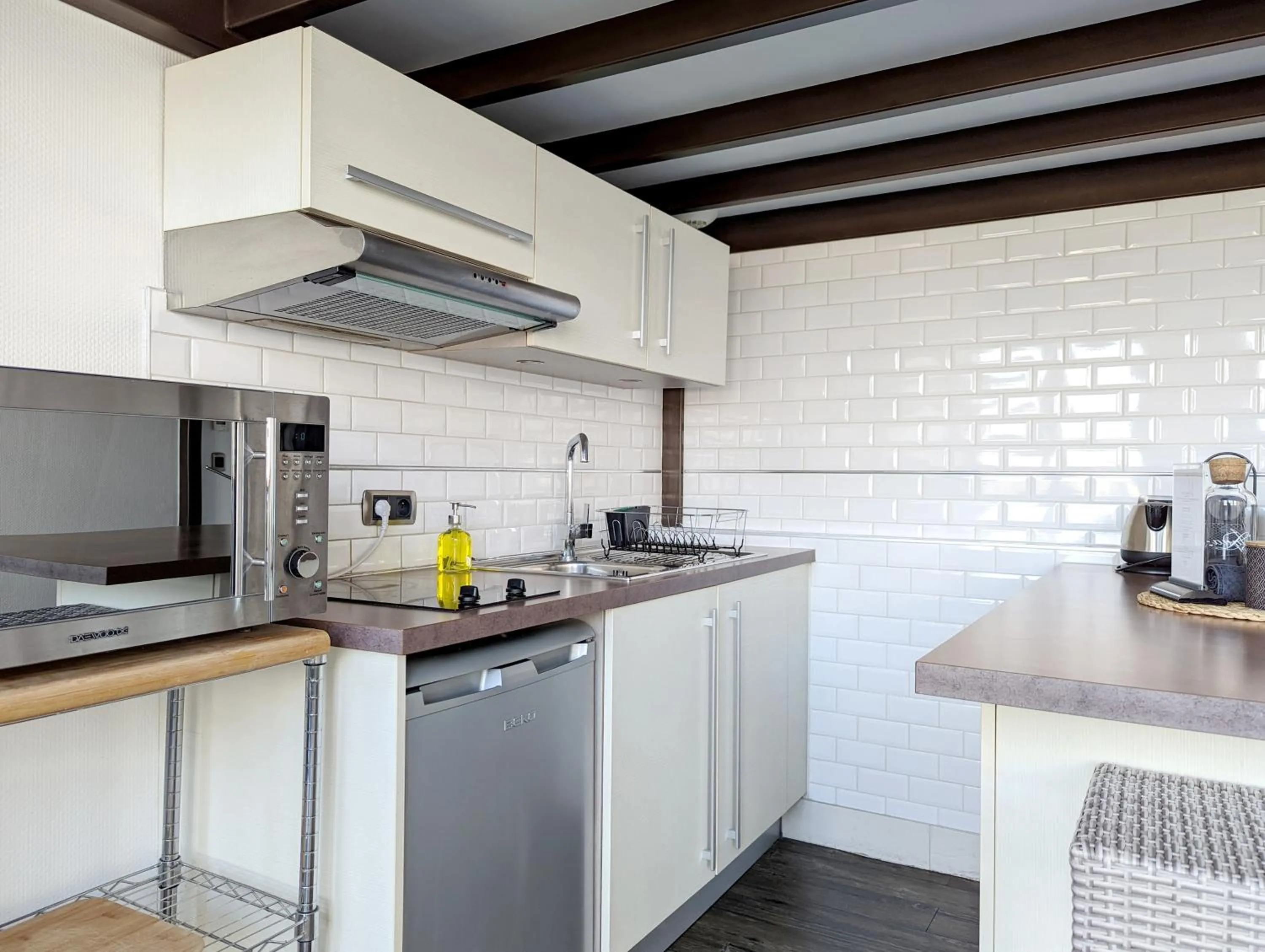 Kitchen or kitchenette in Haut Lofts - Toulouse Centre Ramblas