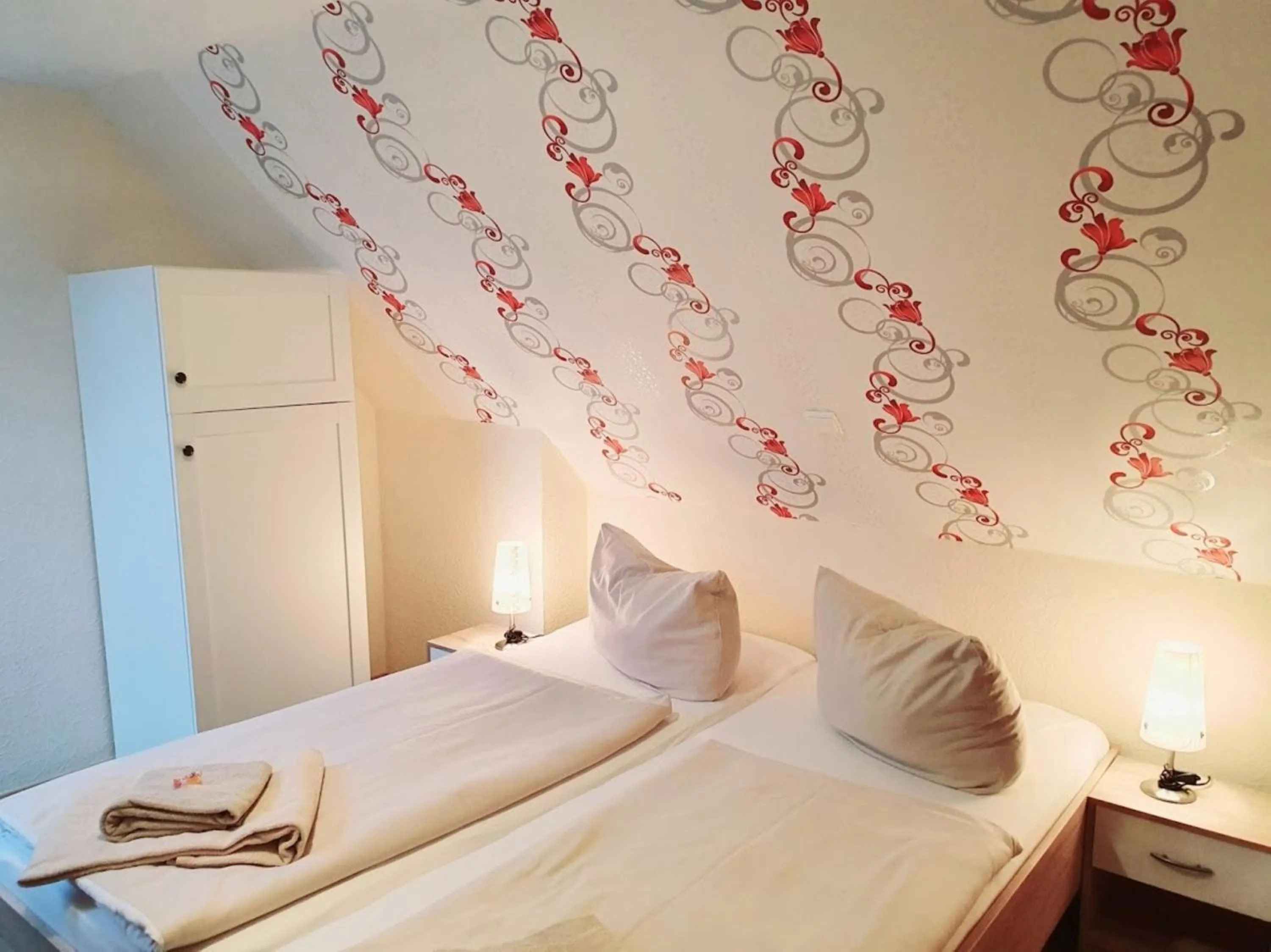 Bed in Hotel Up Diek