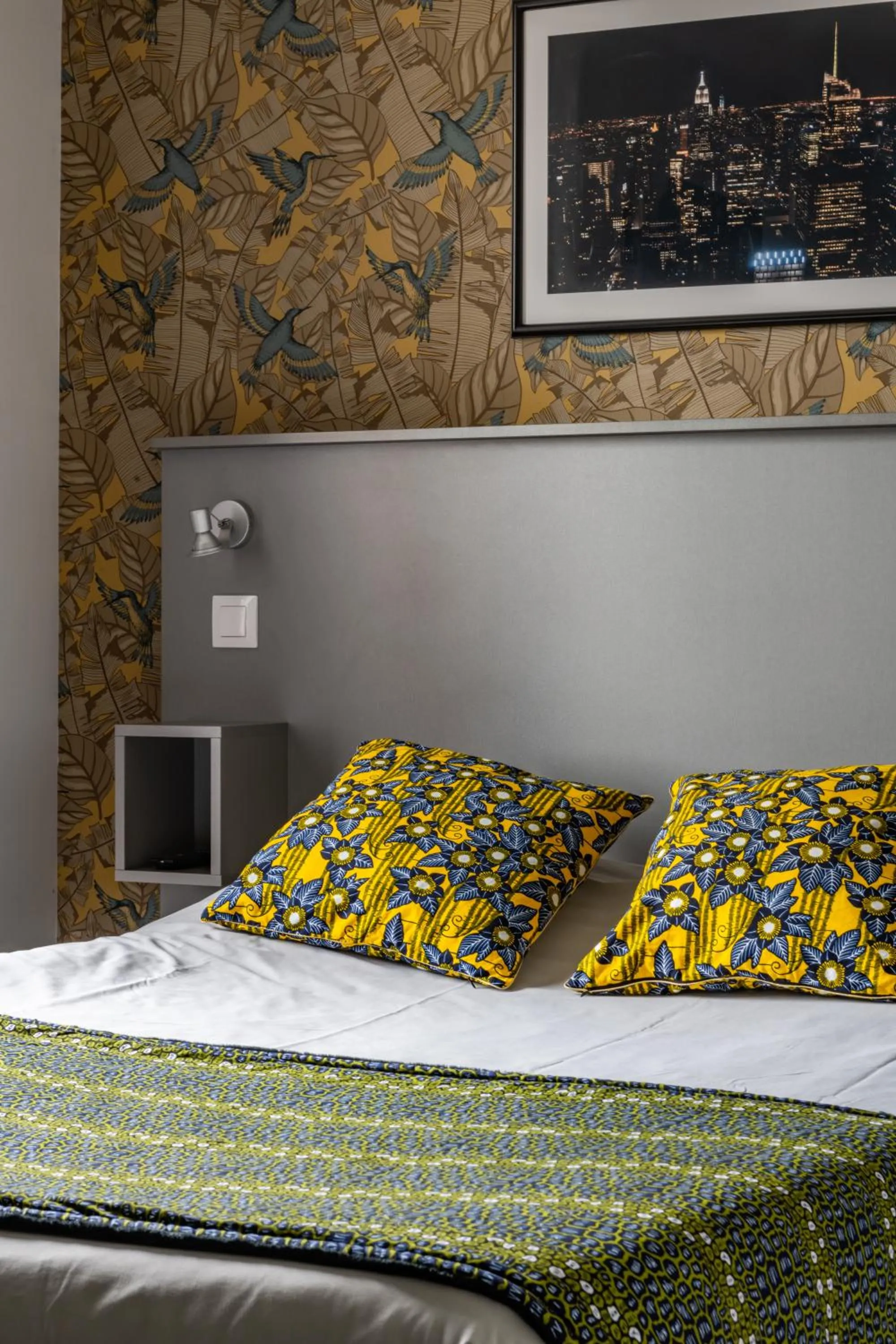 Bed in Smartappart Caen Grusse