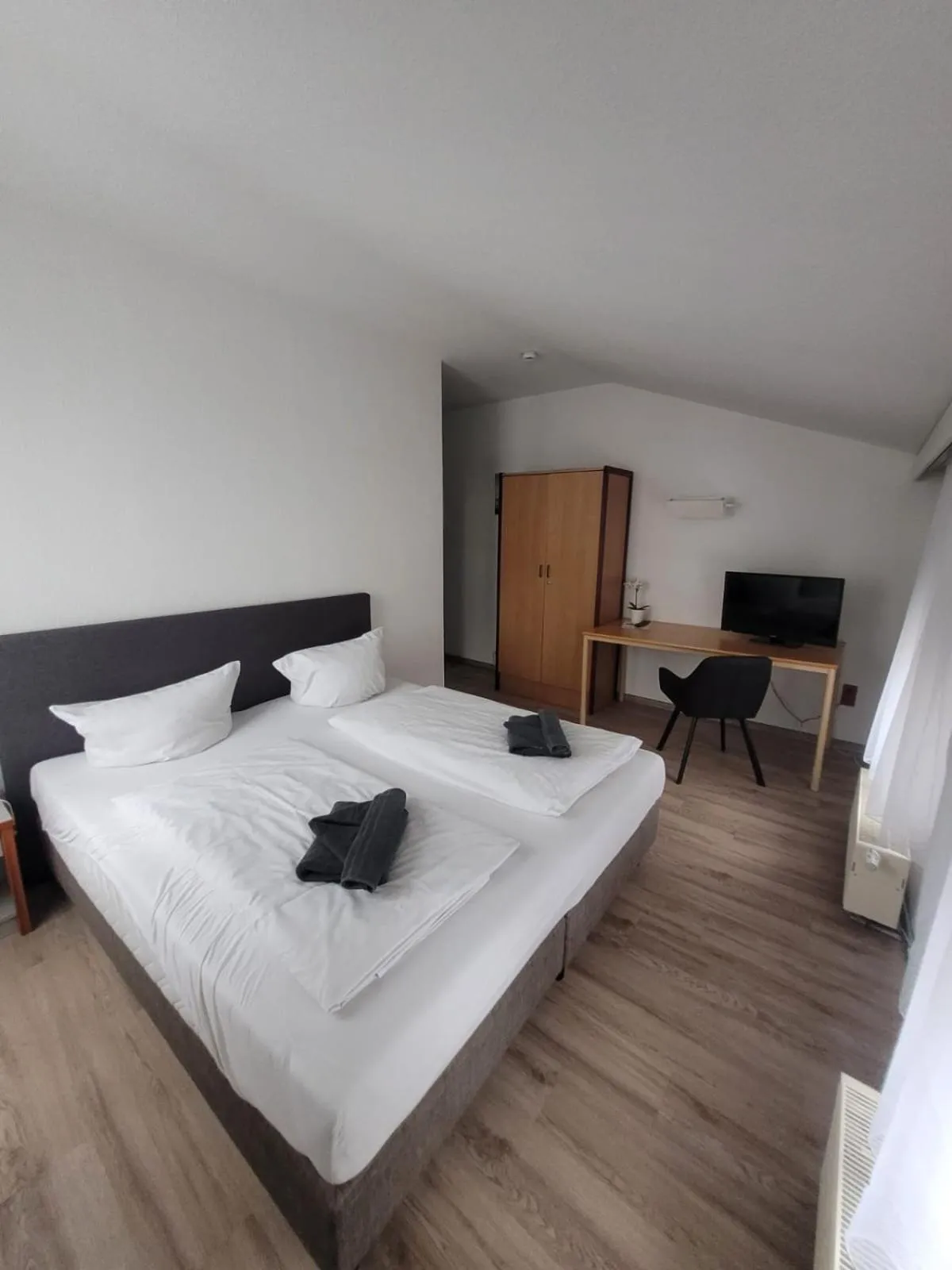 Bed in Appartement-Hotel Rostock