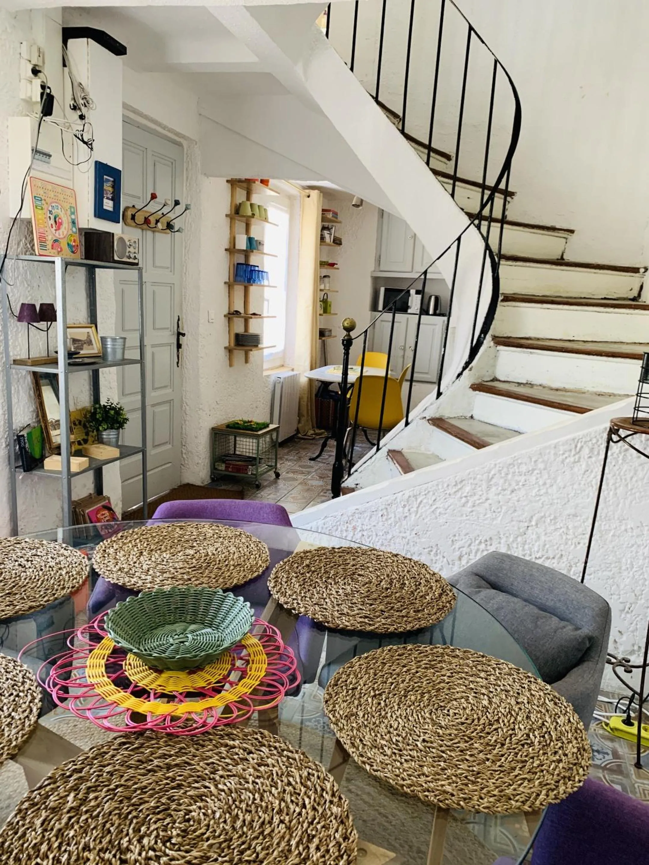 Living room in The Crew House La Ciotat