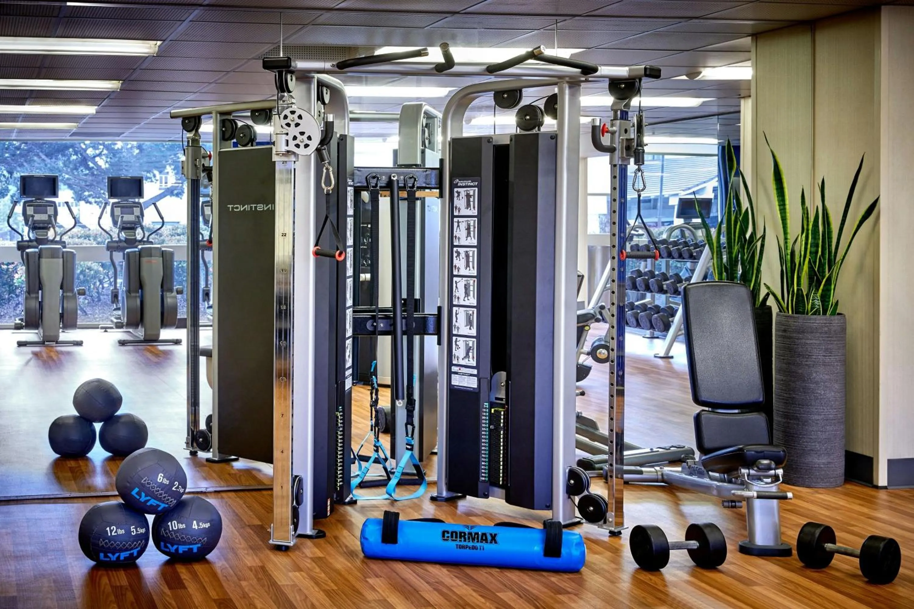 Fitness centre/facilities in San Francisco Airport Marriott Waterfront