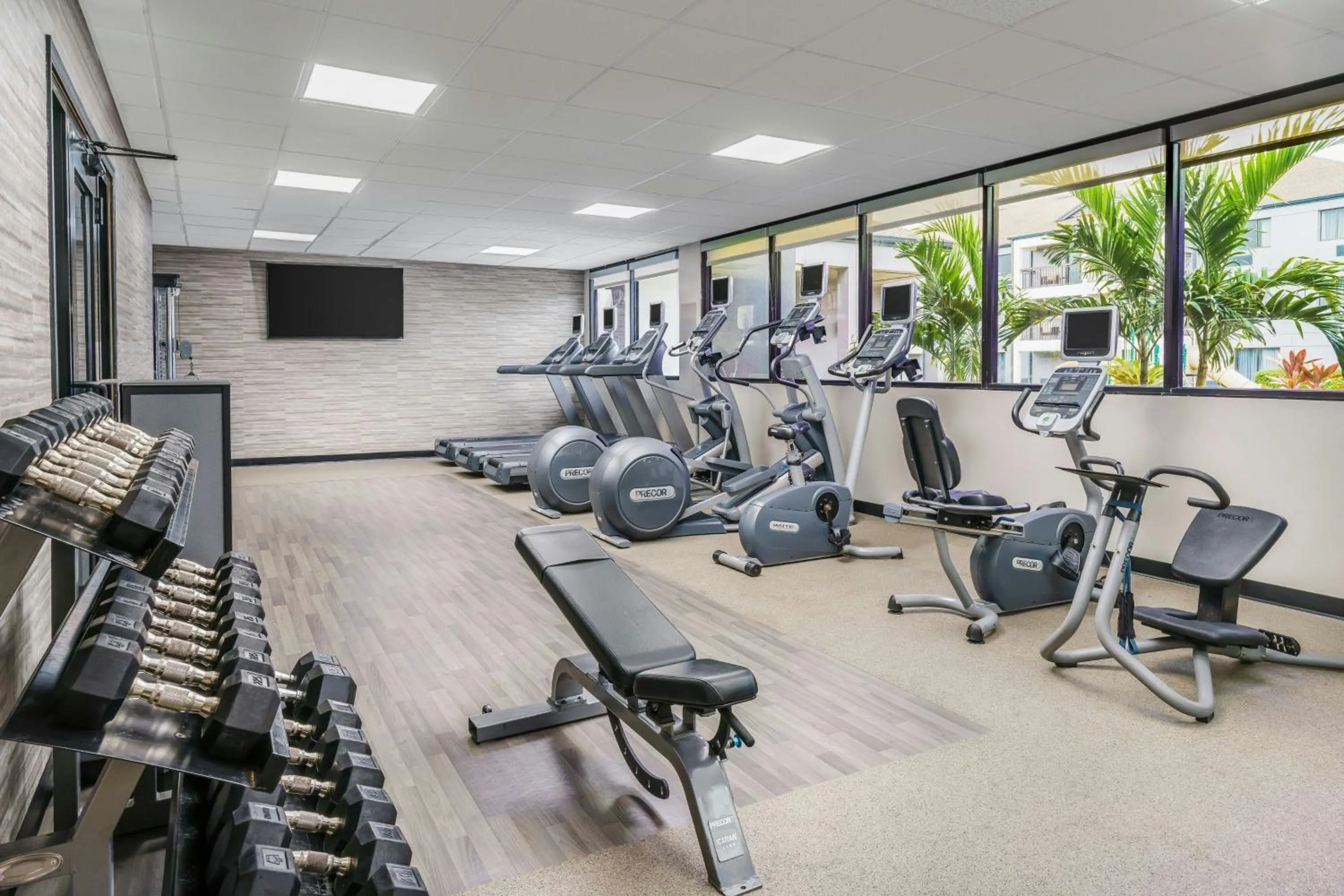 Fitness centre/facilities in Courtyard by Marriott Orlando Lake Buena Vista at Vista Centre