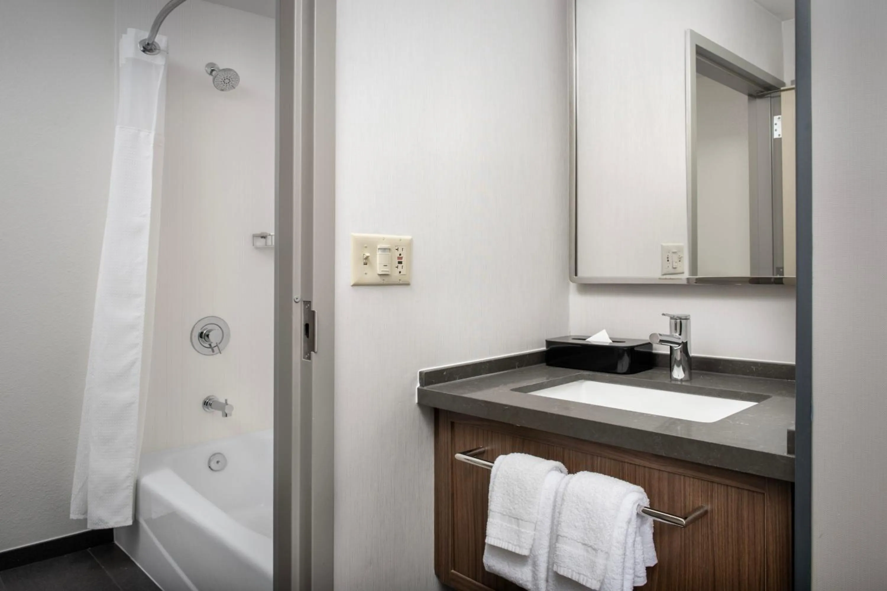 Bathroom in Courtyard by Marriott San Diego Carlsbad