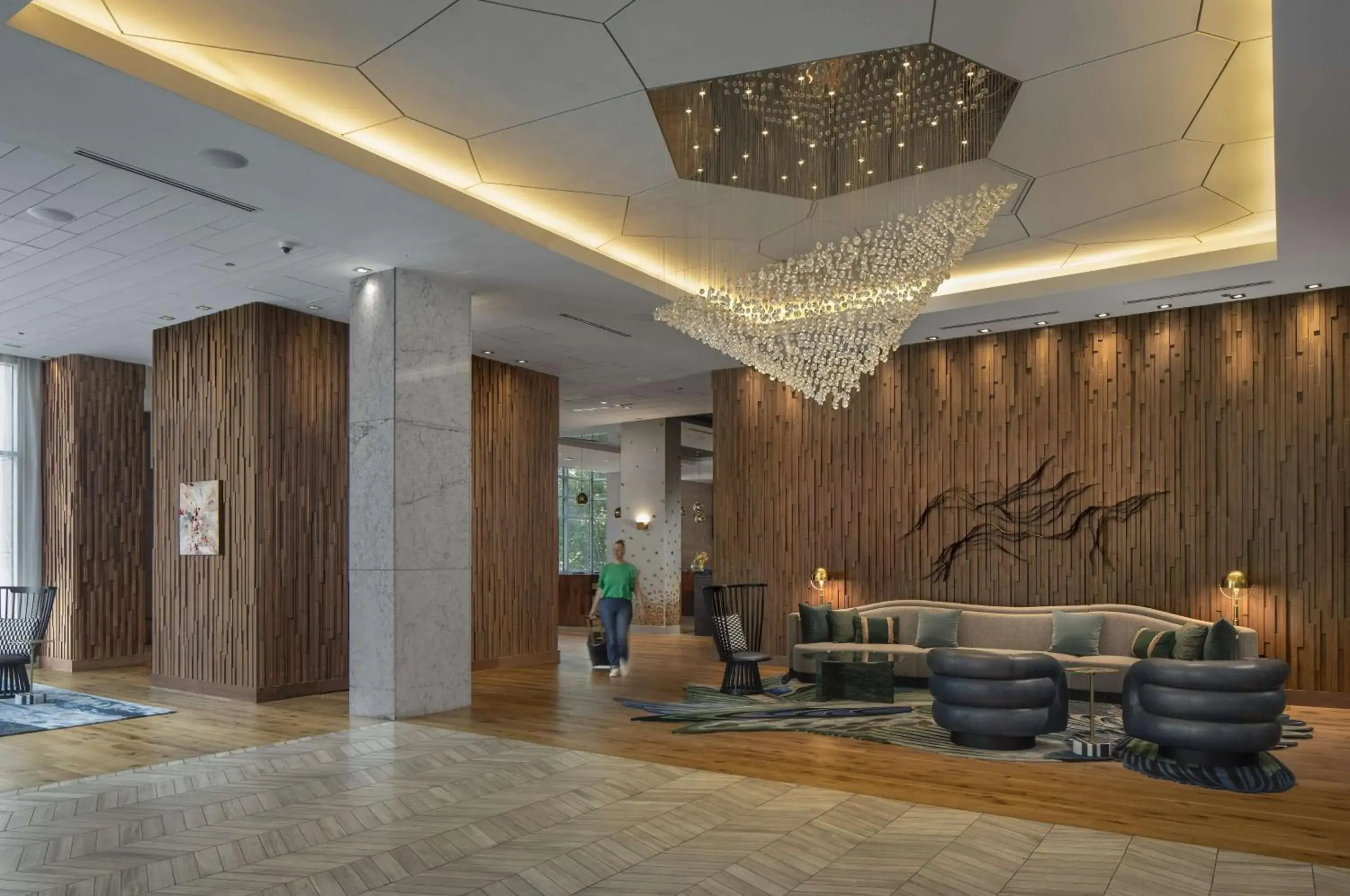 Lobby or reception in Hyatt Centric Midtown Atlanta Lobby or reception in Hyatt Centric Midtown Atlanta