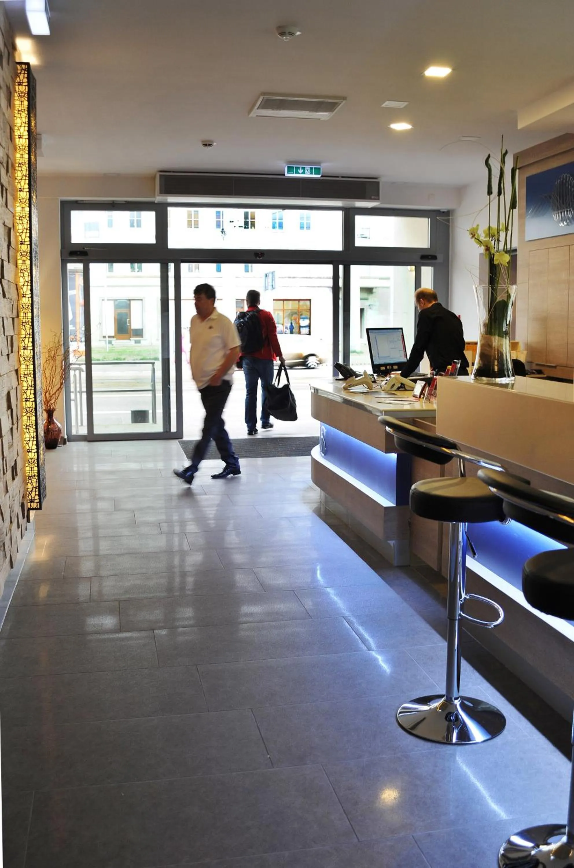 Lobby or reception in Hotel Atlas Halle