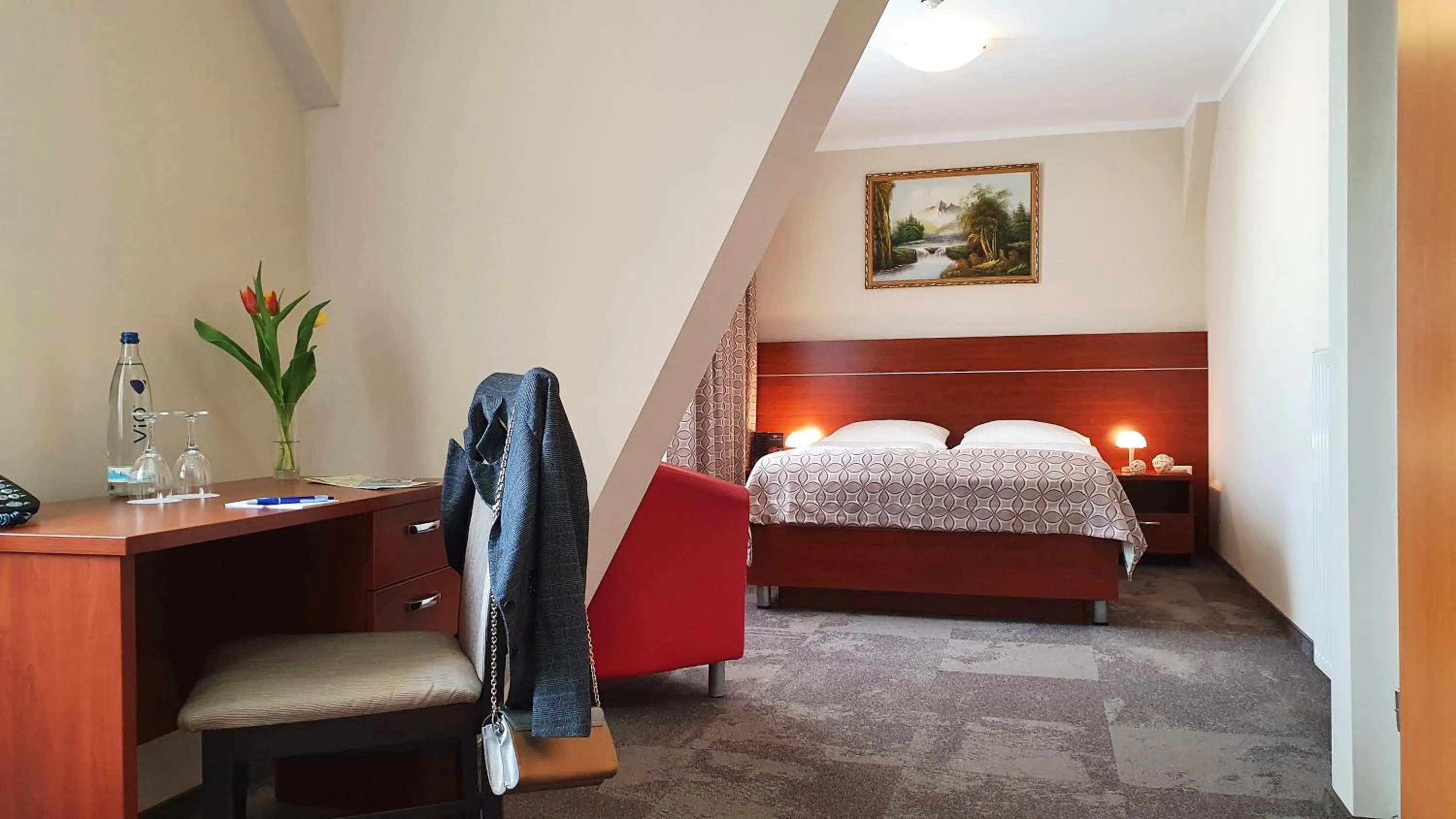 Staff, Bed in Hotel Atlas Halle