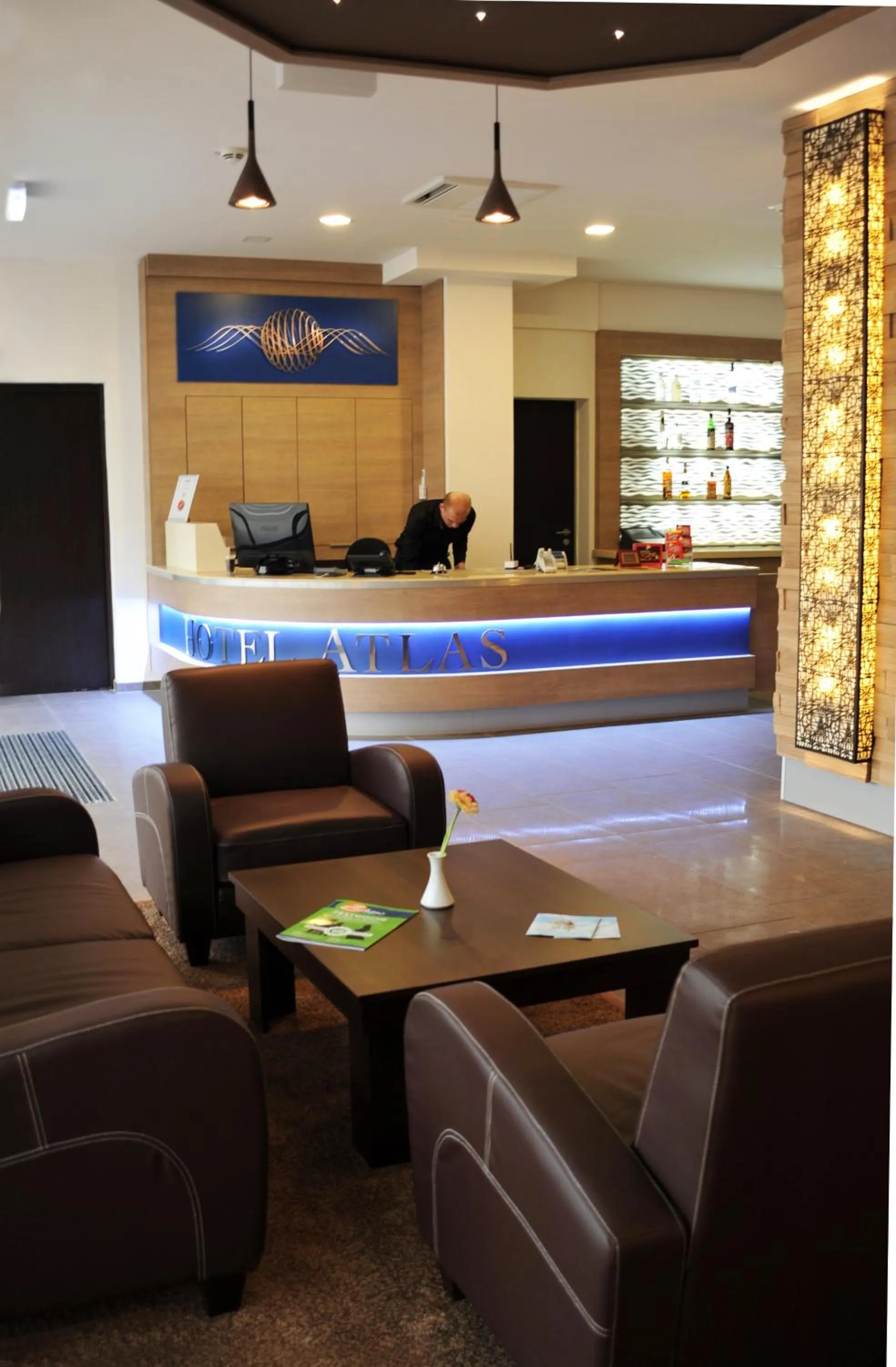 Lobby or reception in Hotel Atlas Halle