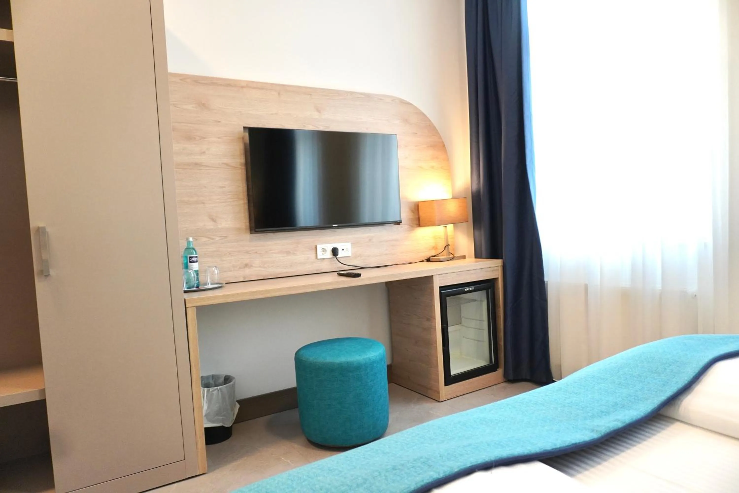 Bed in Hotel Atlas Halle