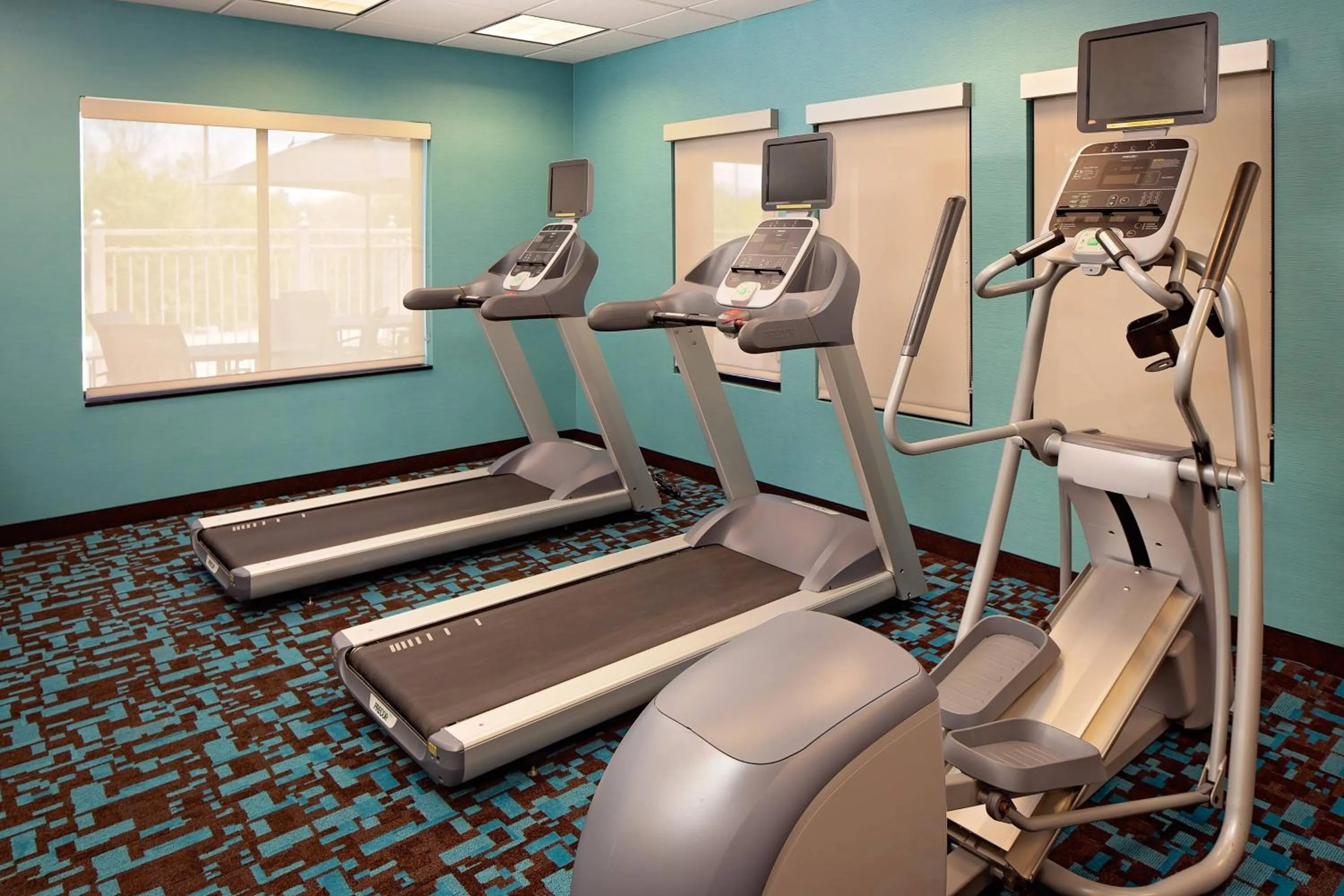 Fitness centre/facilities in Fairfield Inn and Suites by Marriott Dallas Mansfield