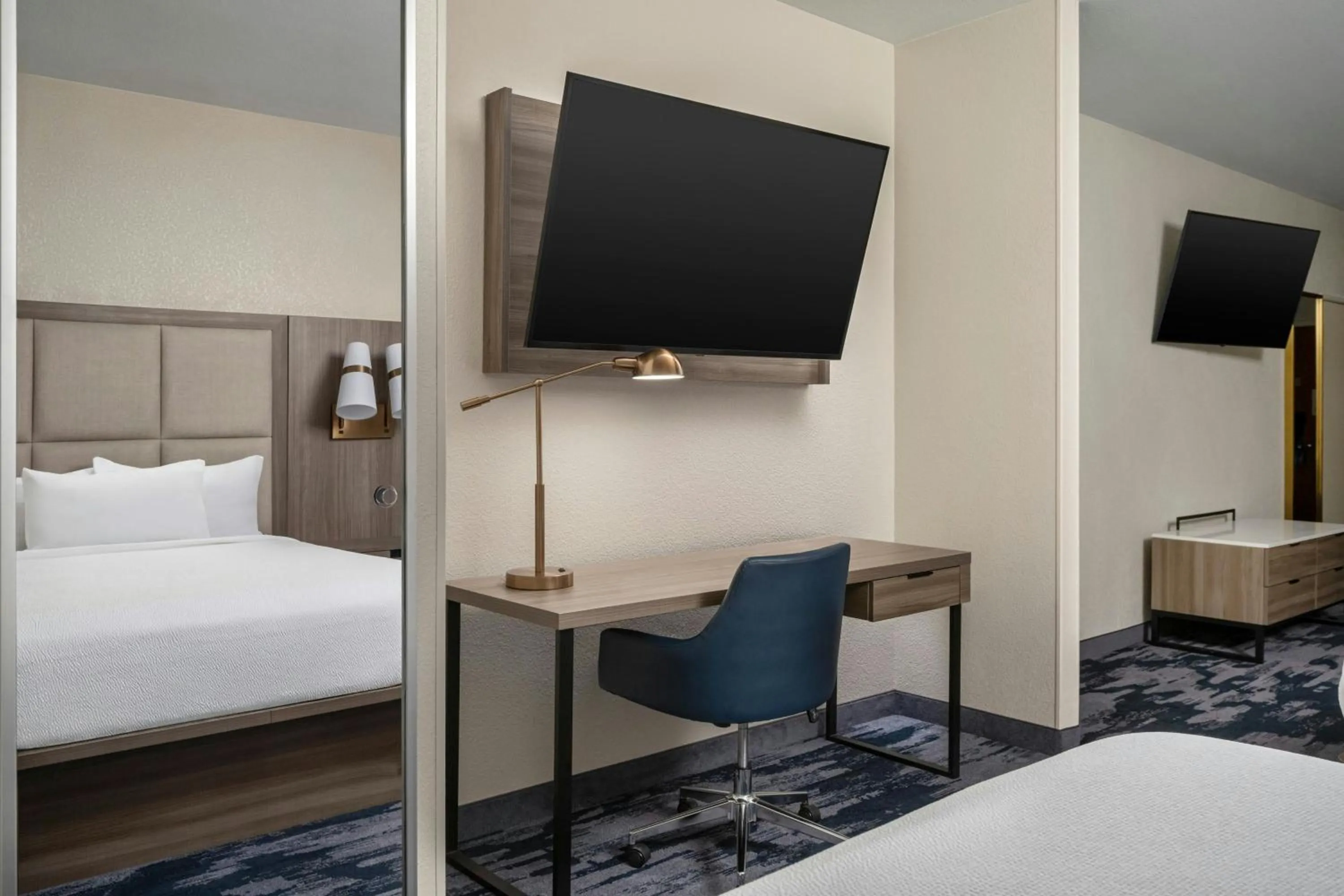 Bedroom, Bed in Fairfield Inn and Suites by Marriott Dallas Mansfield