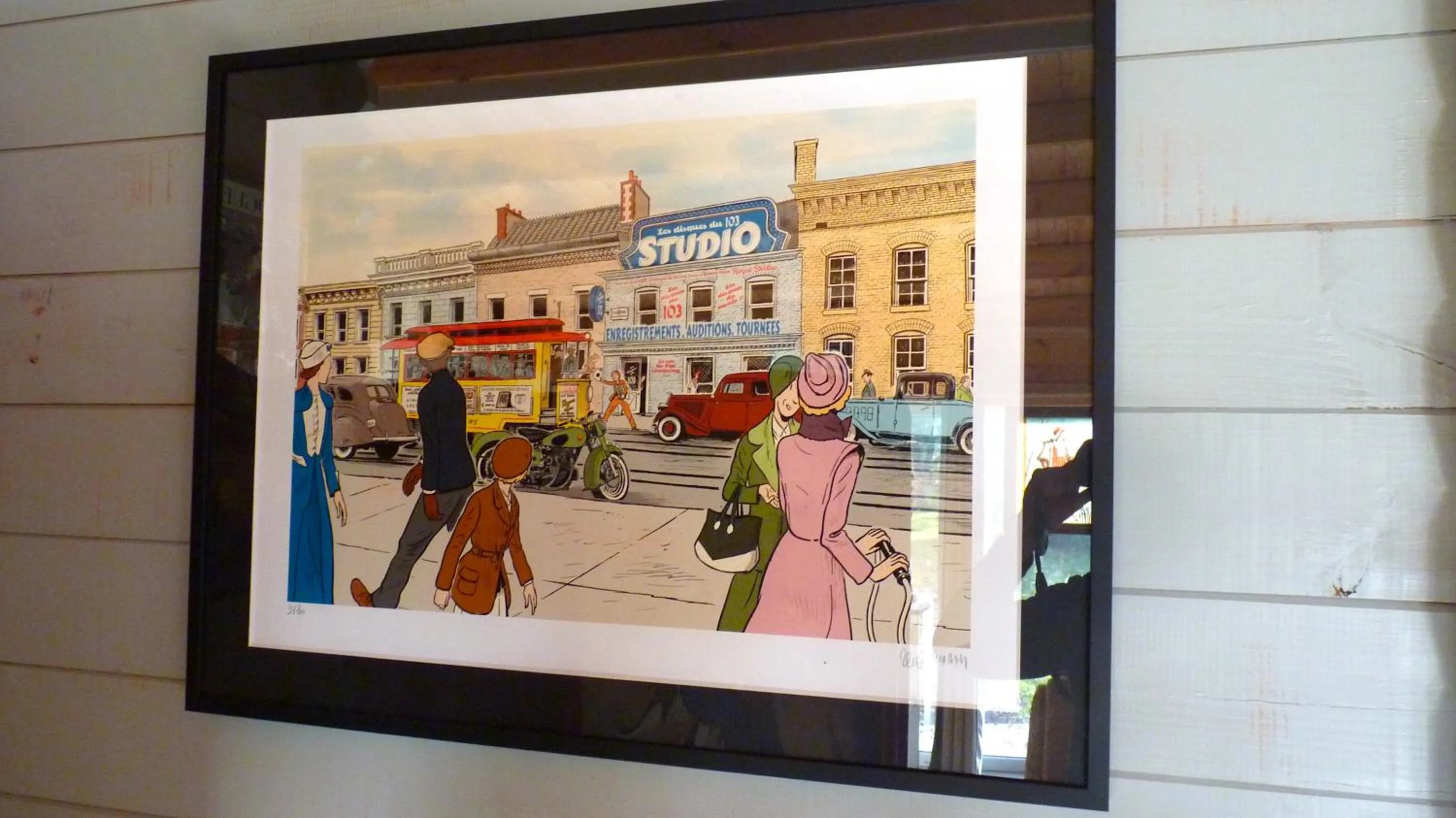 Decorative detail in La maison des musiciens