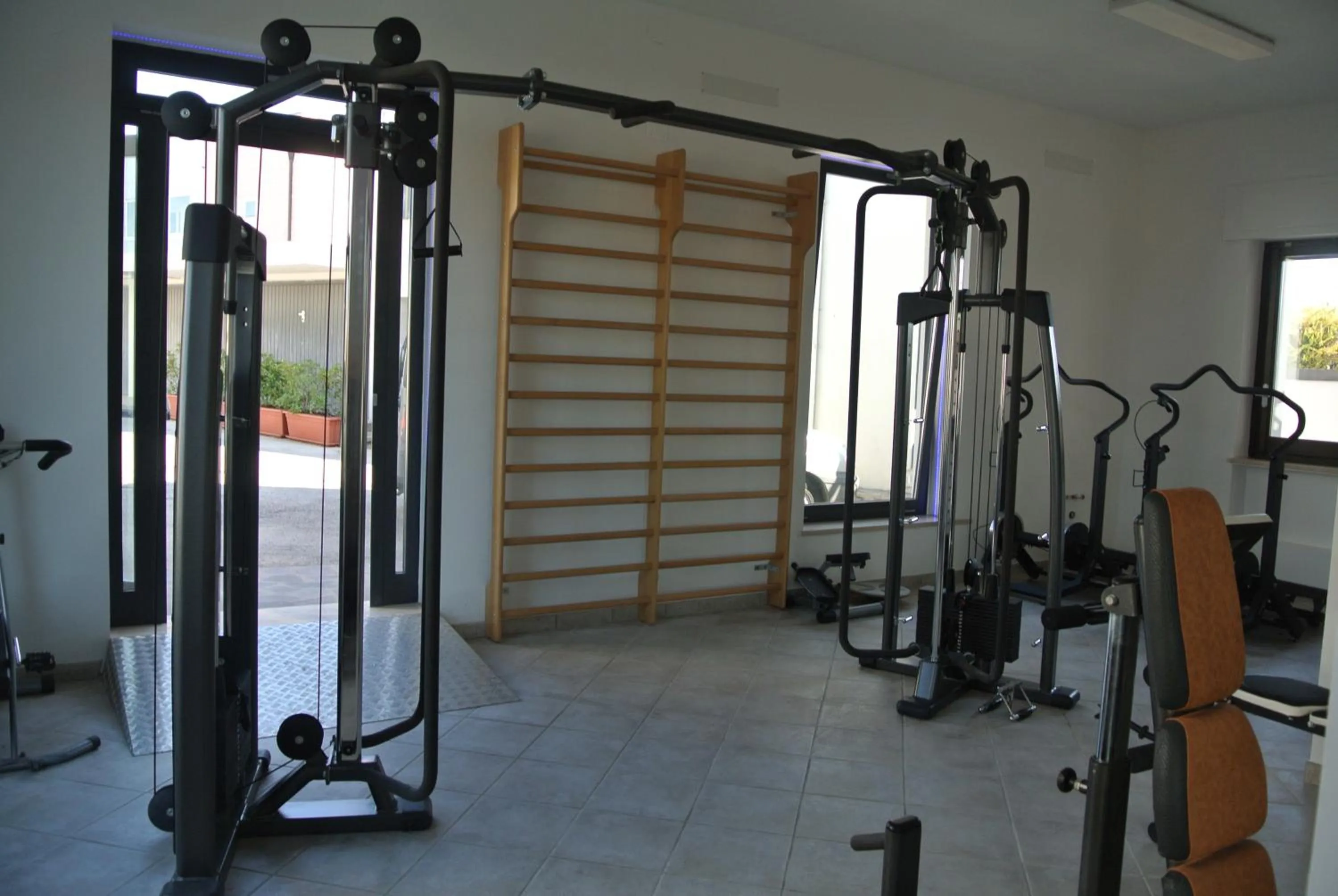 Fitness centre/facilities in Boutique Hotel e Spa Città Bianca