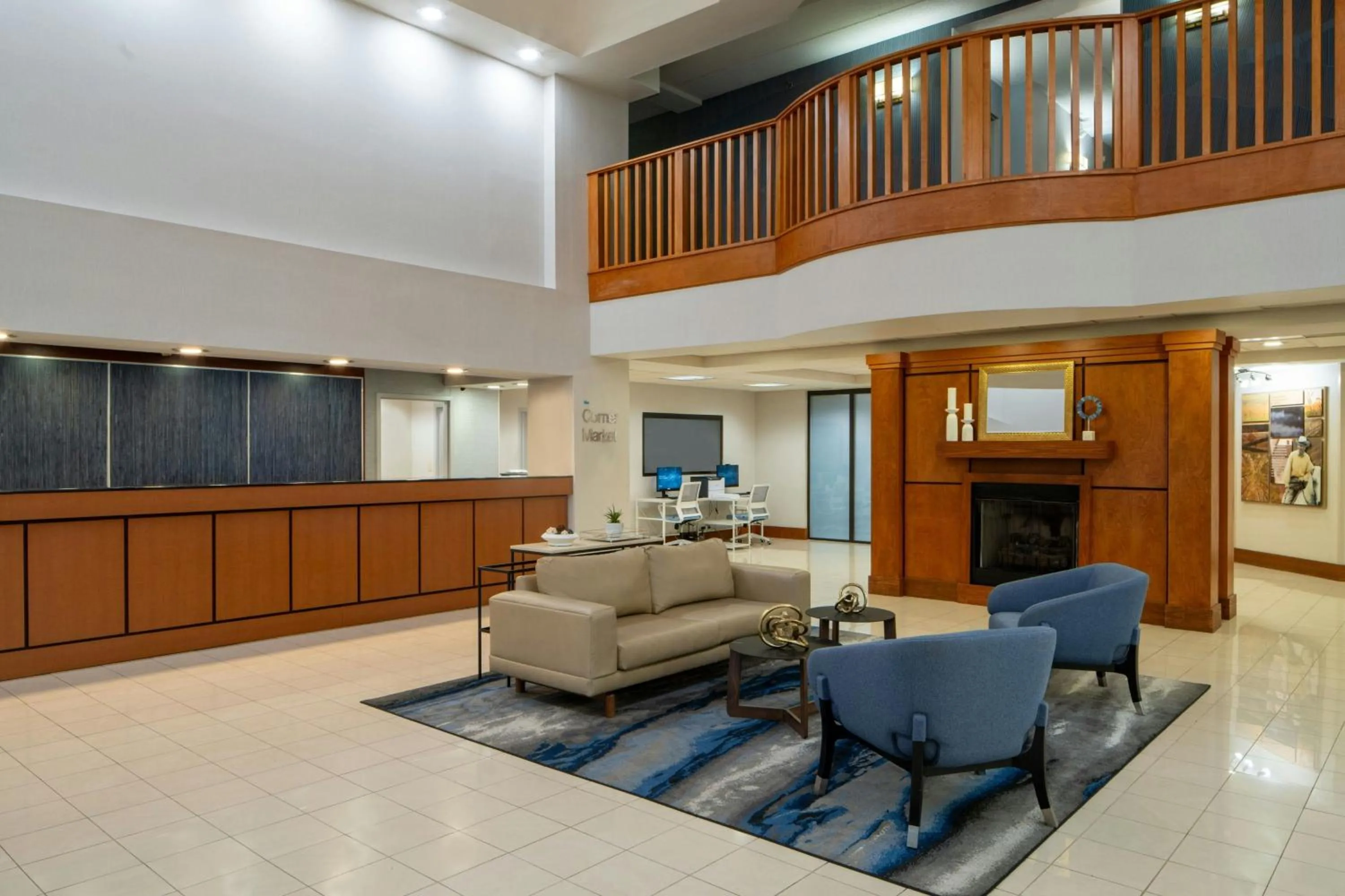 Lobby or reception in Fairfield Inn and Suites Atlanta Airport South/Sullivan Road