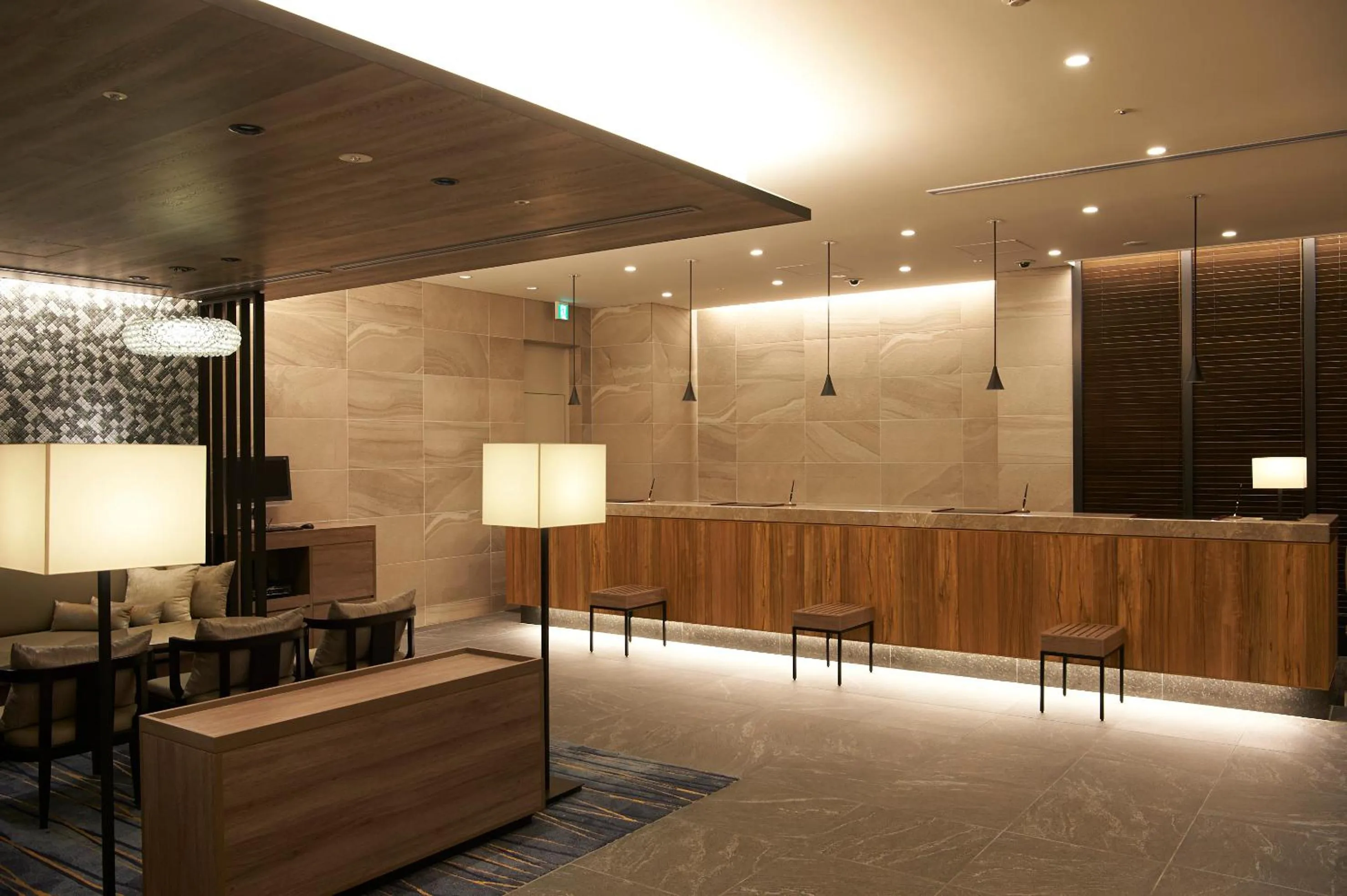 Lobby or reception in Sotetsu Fresa Inn Ginza-Nanachome