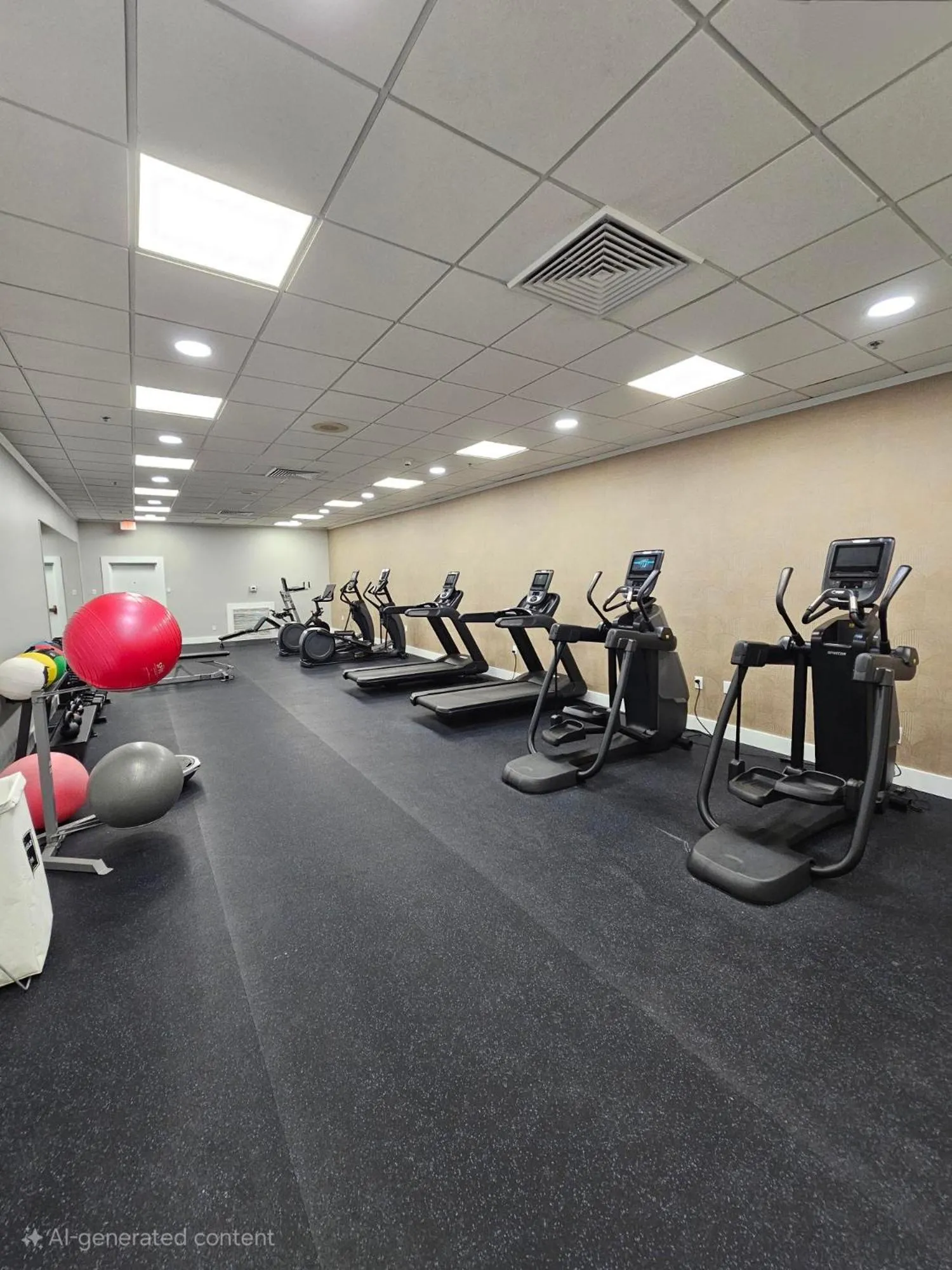 Fitness centre/facilities in Four Points by Sheraton Kansas City Airport