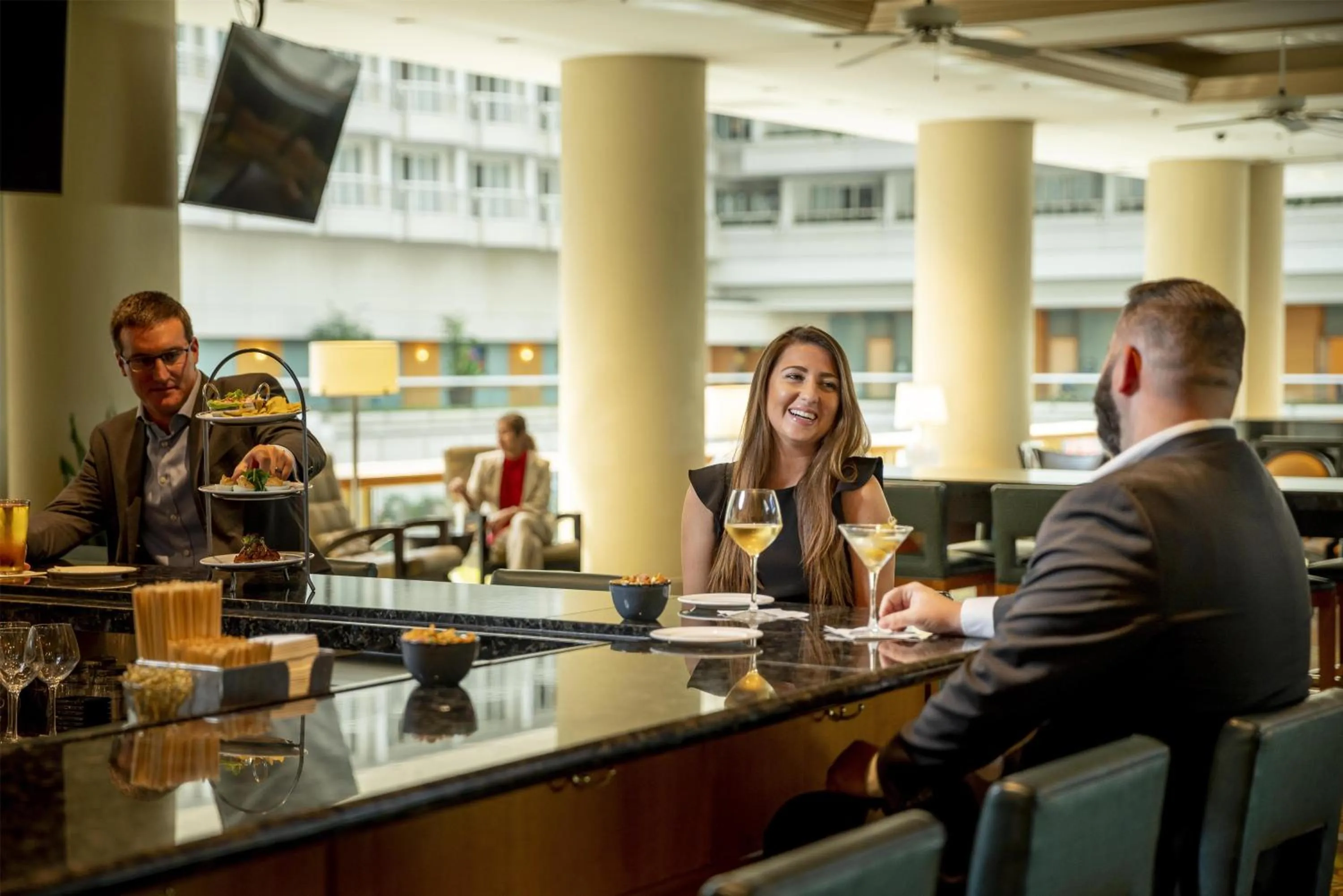 Lounge or bar in Hyatt Regency Orlando International Airport Hotel
