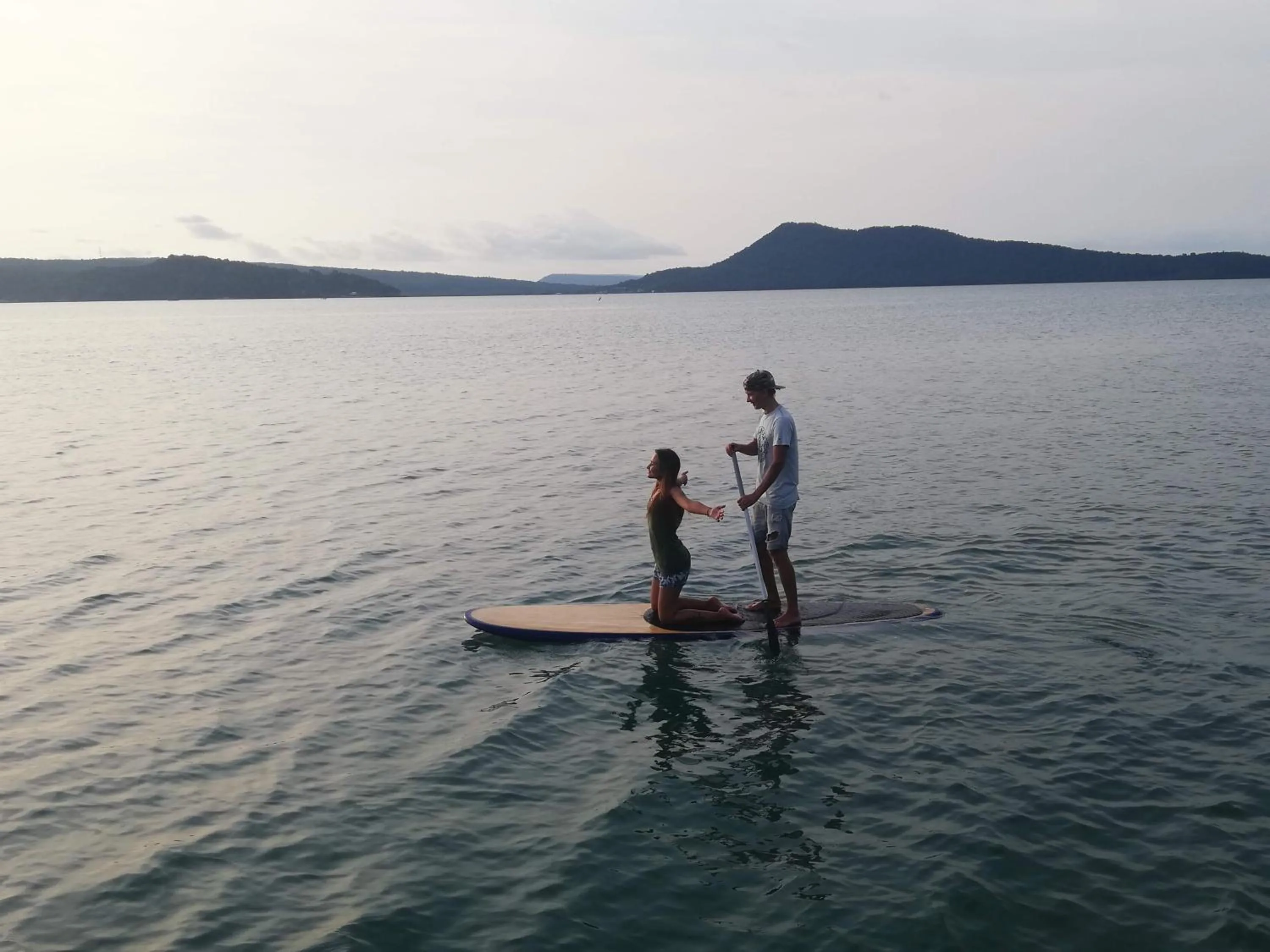 People in Samloem Laguna Resort