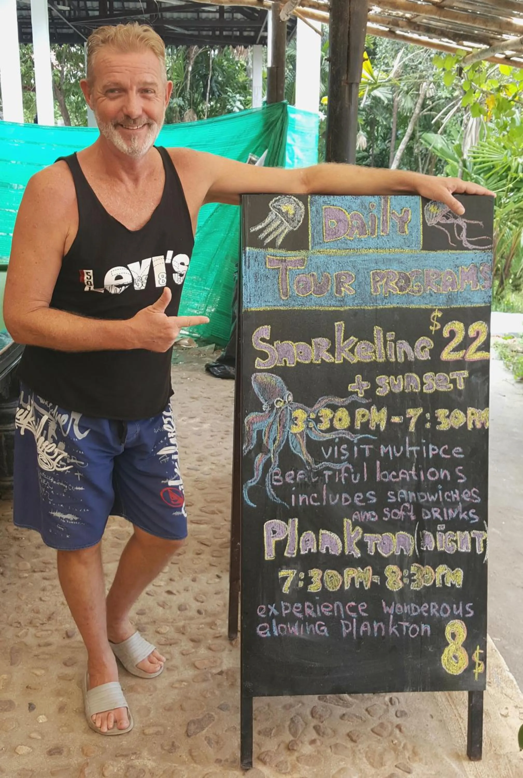 Staff in Samloem Laguna Resort