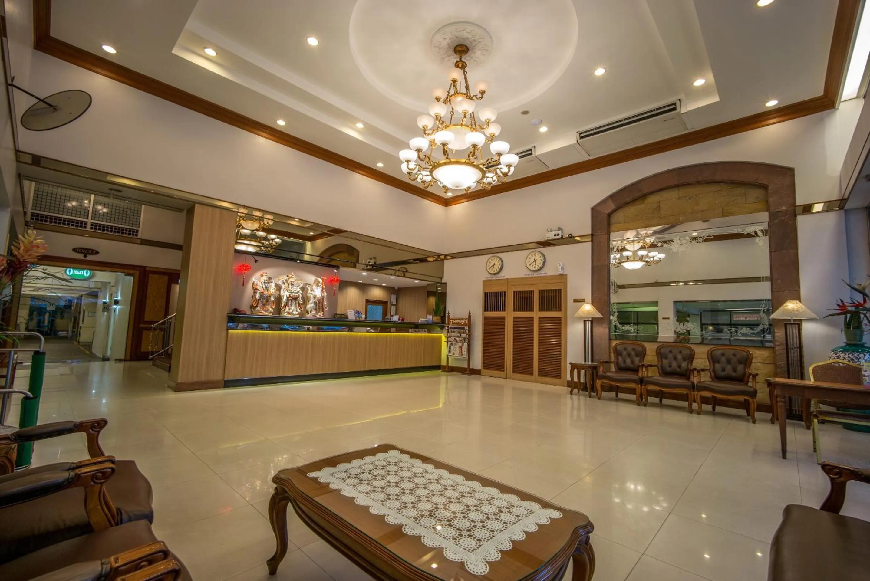 Lobby or reception in Sakol Hotel