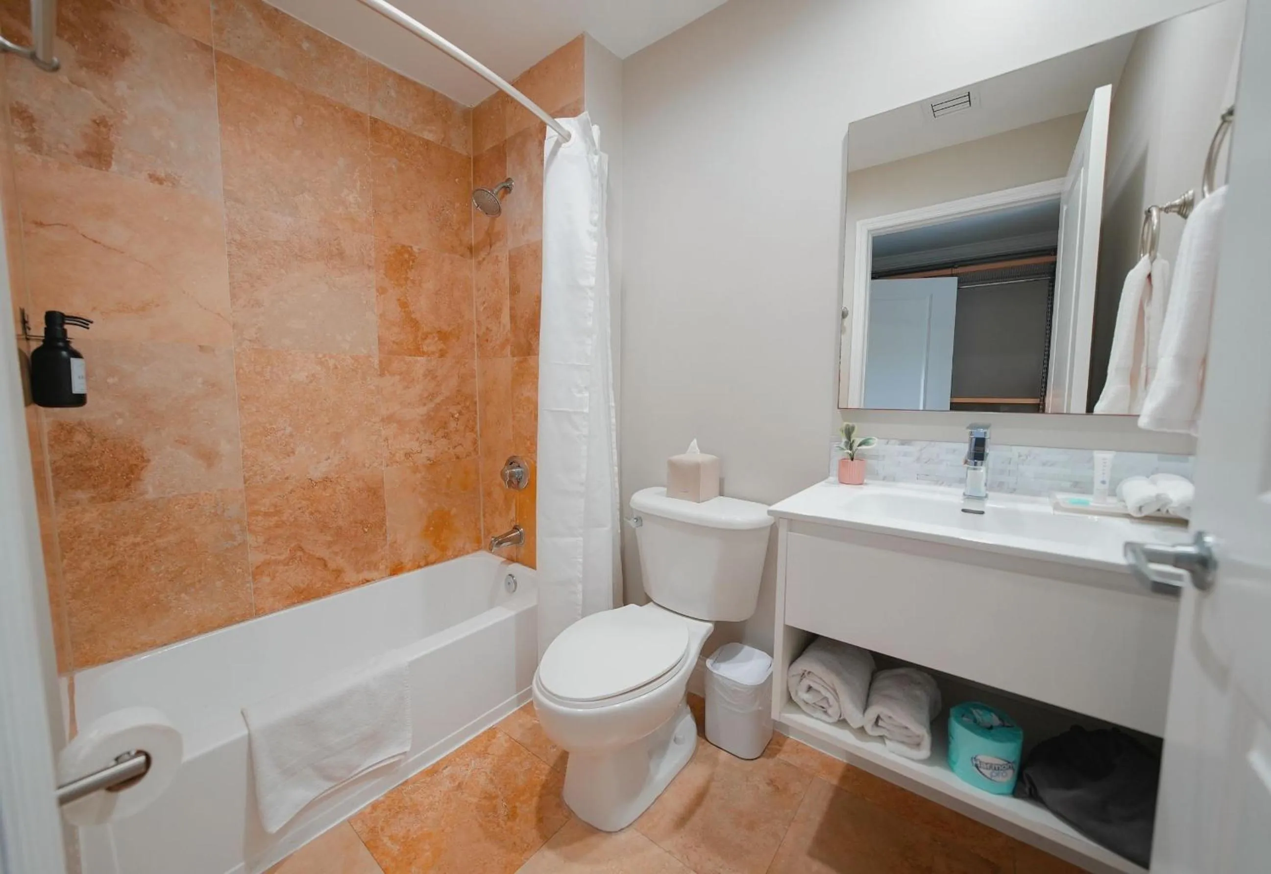 Bathroom in Nuvo Suites Hotel - Miami Doral